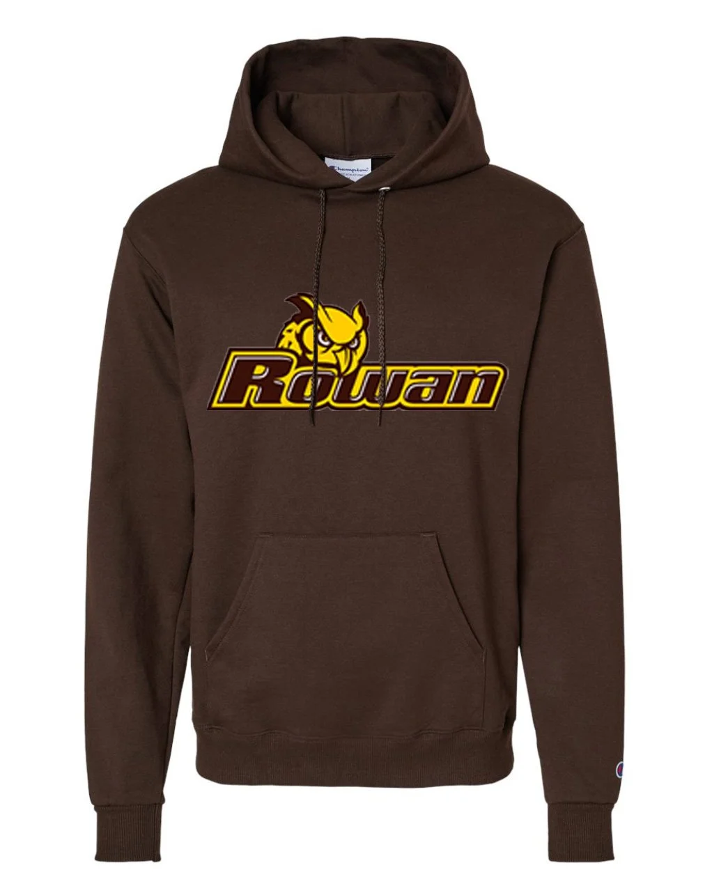 Champion Unisex Powerblend Hooded Sweatshirt s700 Black logo 1 main.jpg