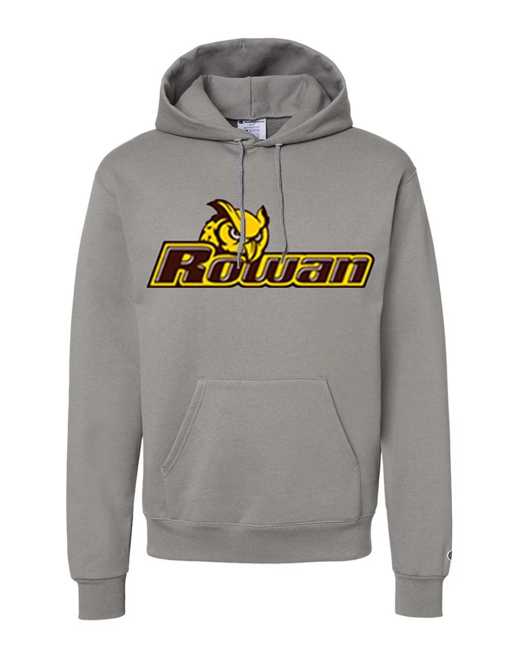 Champion Unisex Powerblend Hooded Sweatshirt s700 dark grey logo 1 main.jpg