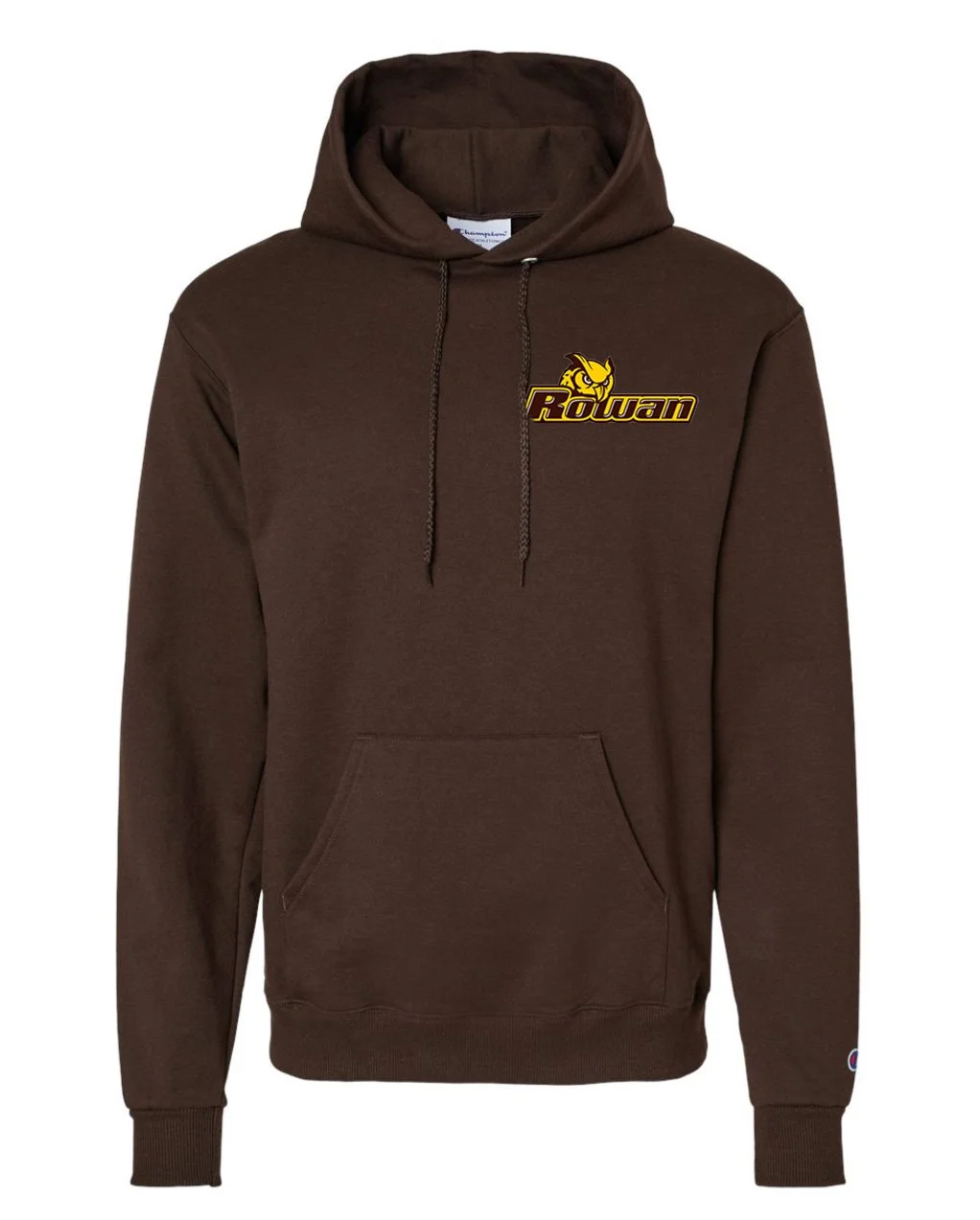 Champion Unisex Powerblend Hooded Sweatshirt s700 chocolate logo 1 huge.jpg