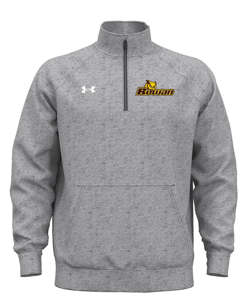 Under Armour Men's Rival Fleece Quater Zip Pulloever 1386016 Black 2.2.jpg