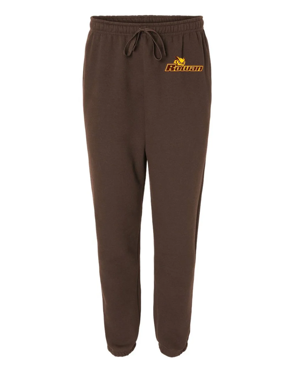 American Apparel Unisex ReFlex Fleece Sweatpants RF491 Brown logo 2.jpg