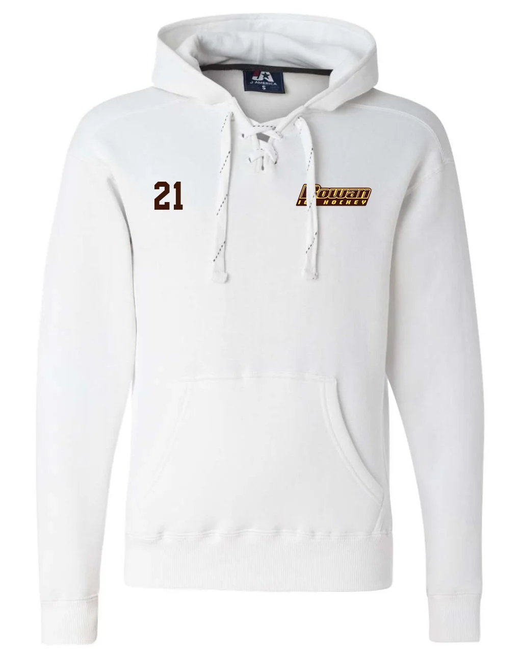 J America 8830 Lace Hooded Sweatshirt Ash.jpg