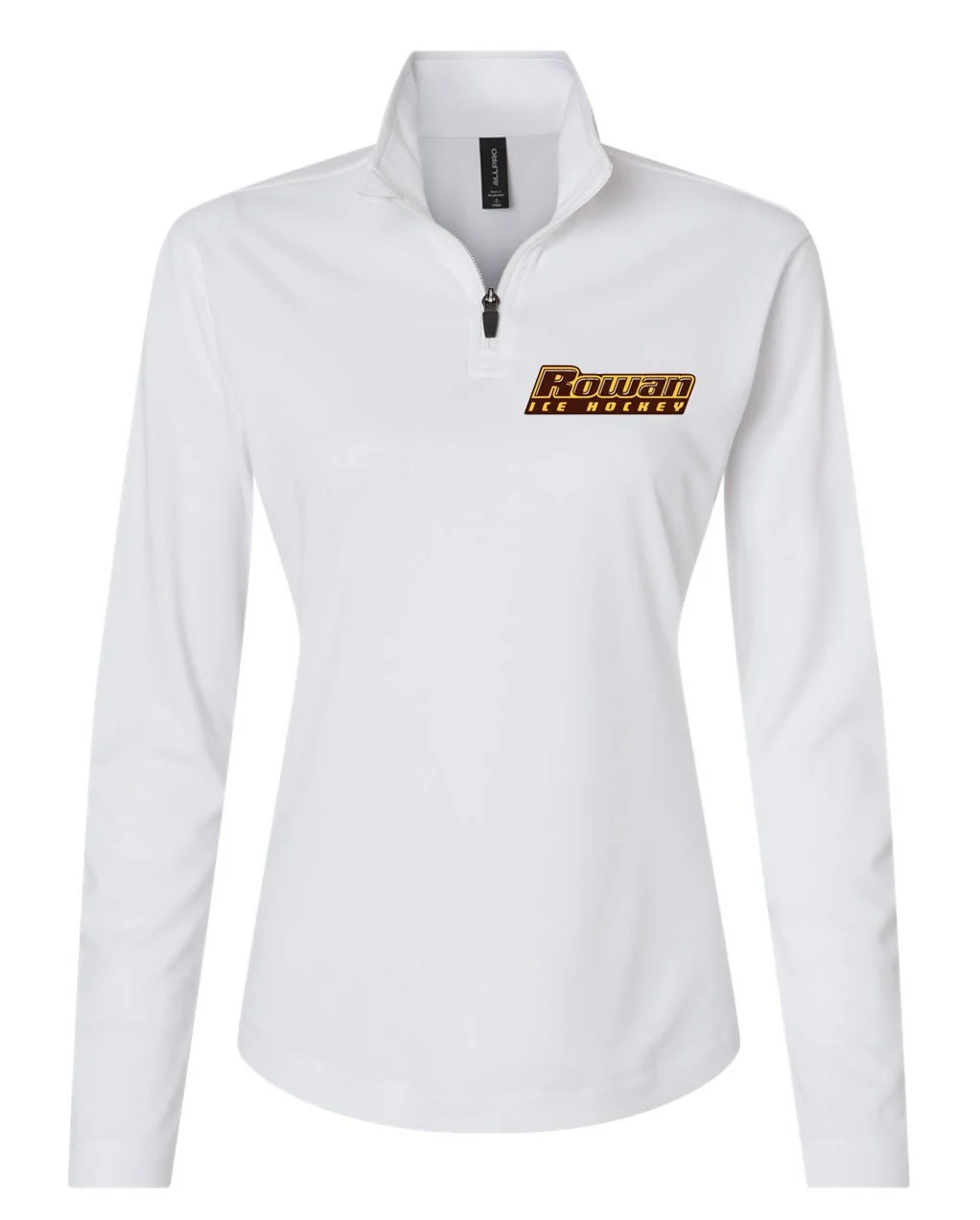 Womens' Quater Zip Pulloever 41870L White 2.1.jpg