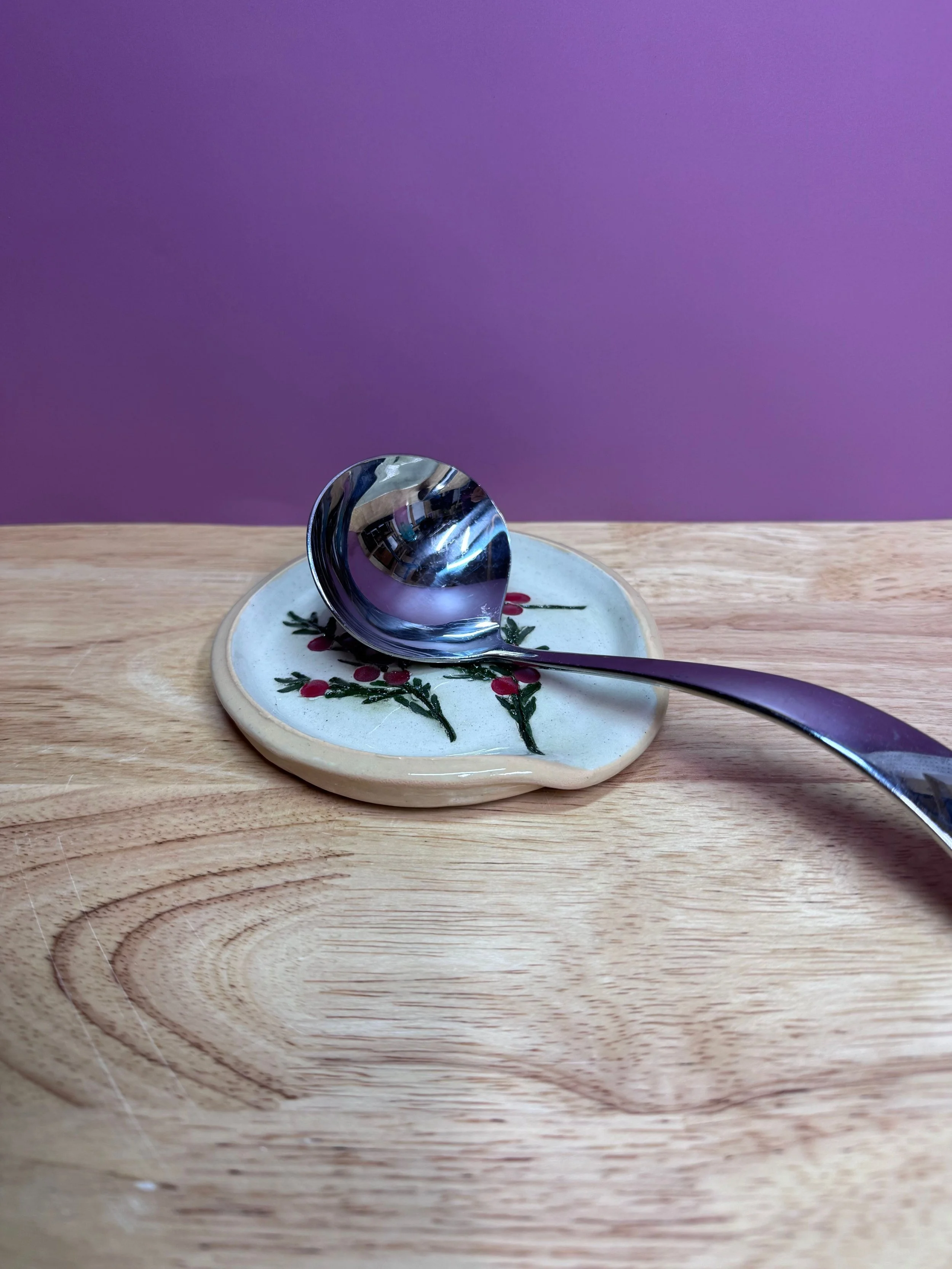 Yuletide Spoon Rest
