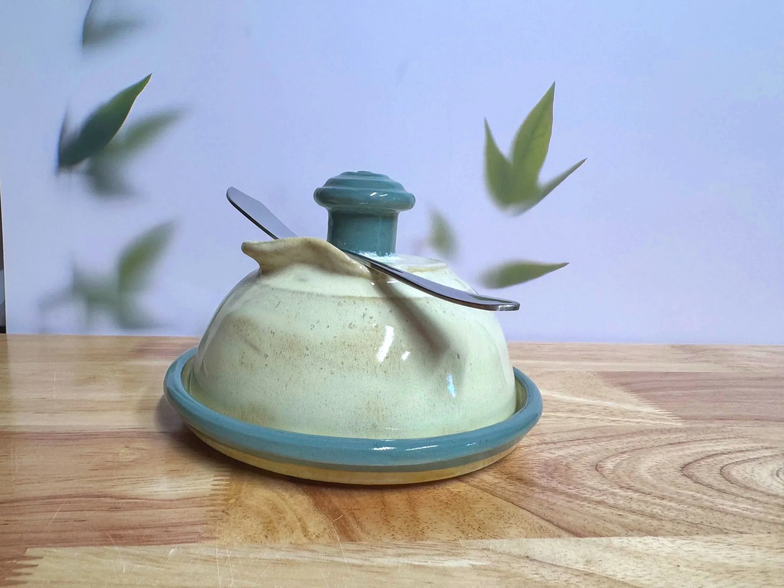 Early Lemon Butter Dish