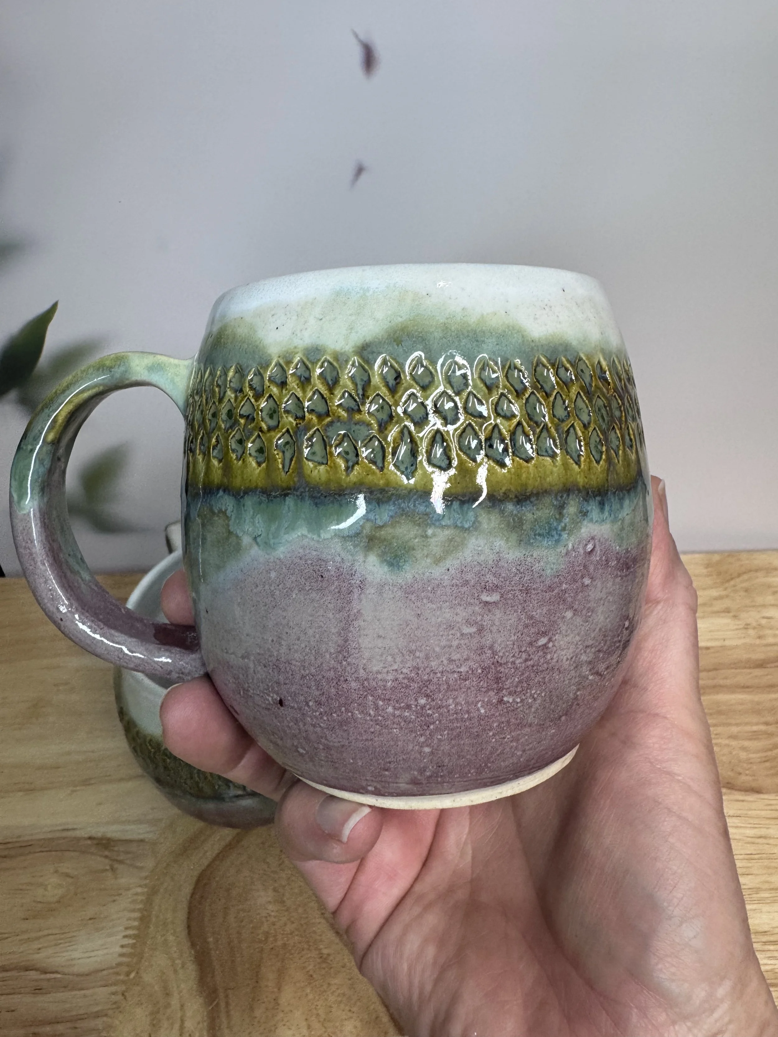 Sage and Blush Mug