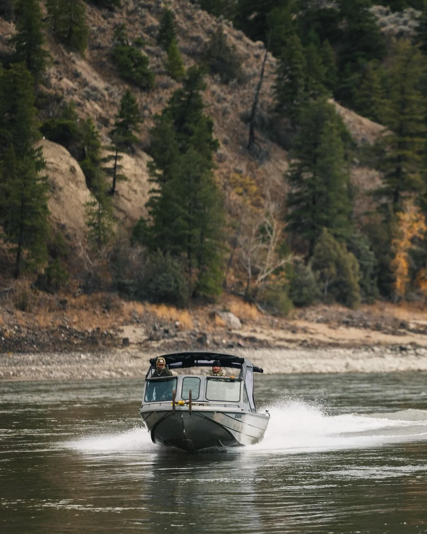 Deer by boat. 

November &lsquo;25 for @leupoldoptics + @bergara_rifles