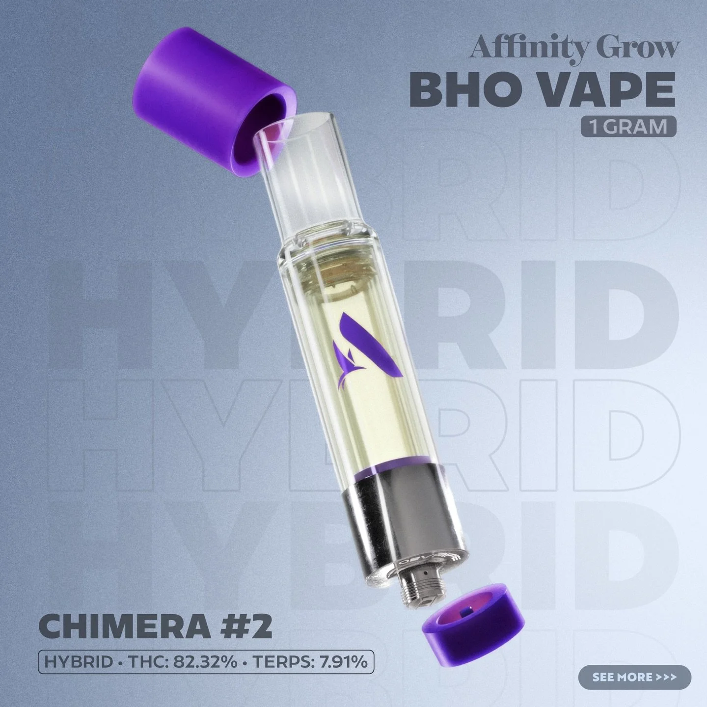 Your NEW Favorite Vapes Are Here!💎💎

Chimera #2 &mdash; a perfectly balanced hybrid with bold, layered terpene profiles.

Bachelor Party &mdash; smooth, uplifting hybrid vibes made for any celebration.

Butane Hash Oil 1g Vapes &mdash; clean hits, 