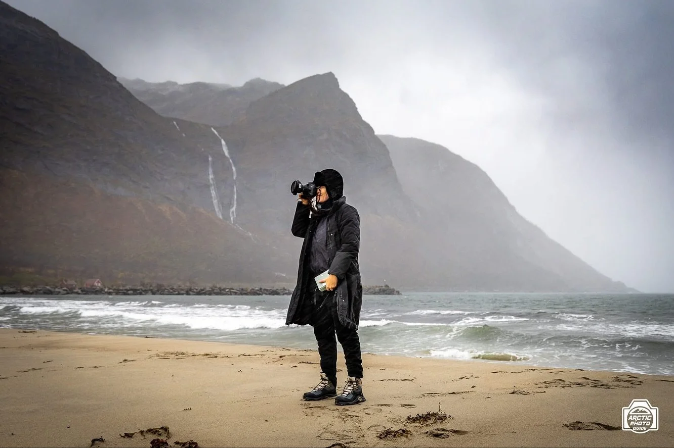 18th of October
Arctic Landscapes: Senja island on a suuuuper moody day 🌧☔️

Yesterday, greeted by a wonderful North Norwegian weather day, my guest who booked me for a private tour and I ventured around Senja with only one mission: catching as much