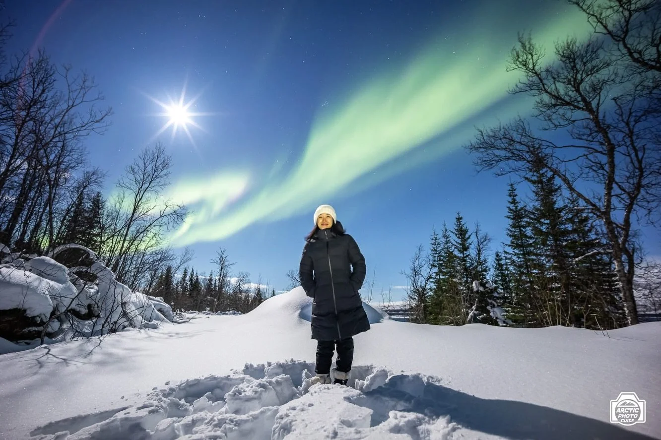 5th of December
Moonlight and Northern Lights keep on rocking!
The weather forecasts though, not so much 😅

On Friday, the meterologists predicted clear sky above Troms&oslash; and north of it, for the whole evening.
During the day, it was clear tha