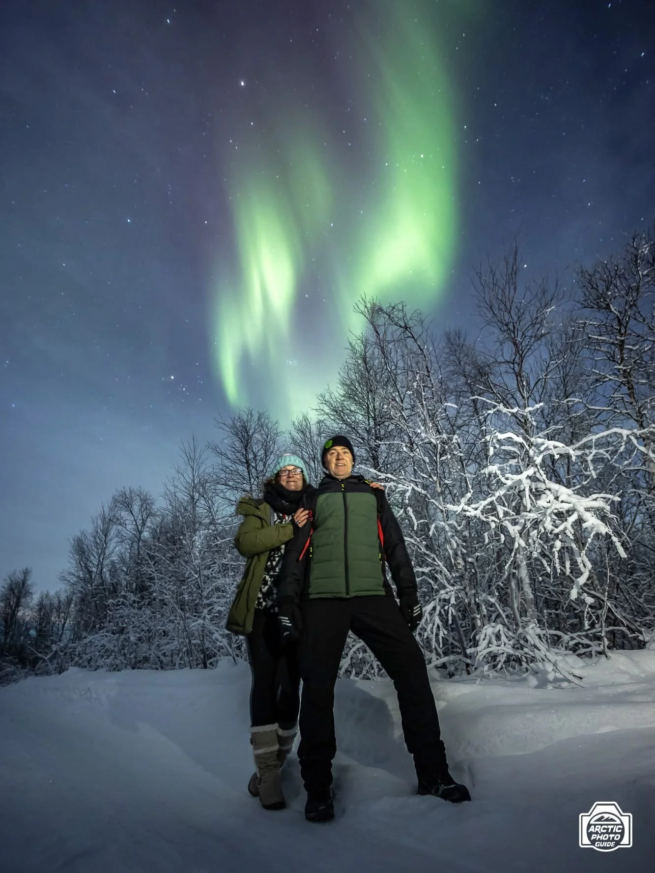 4th of February
First Northern Lights Expedition of the month, and what a ride! 😅

The weather has been pretty cloudy in the last week around Troms&oslash;, but last night it was even more. 
The forecasts were very pessimistic, and as I always do, I