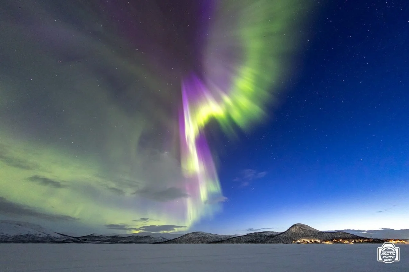 3rd of April
If you think my camera sensor was broken, well, no, it was not 😅

Last Friday I guided this little family out on an adventure of a lifetime. While the parents had seen some auroras before, their kid did not. But he also had never been o