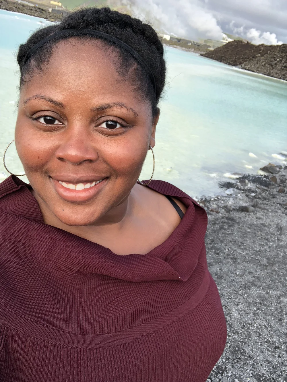 Last selfie at the Blue Lagoon