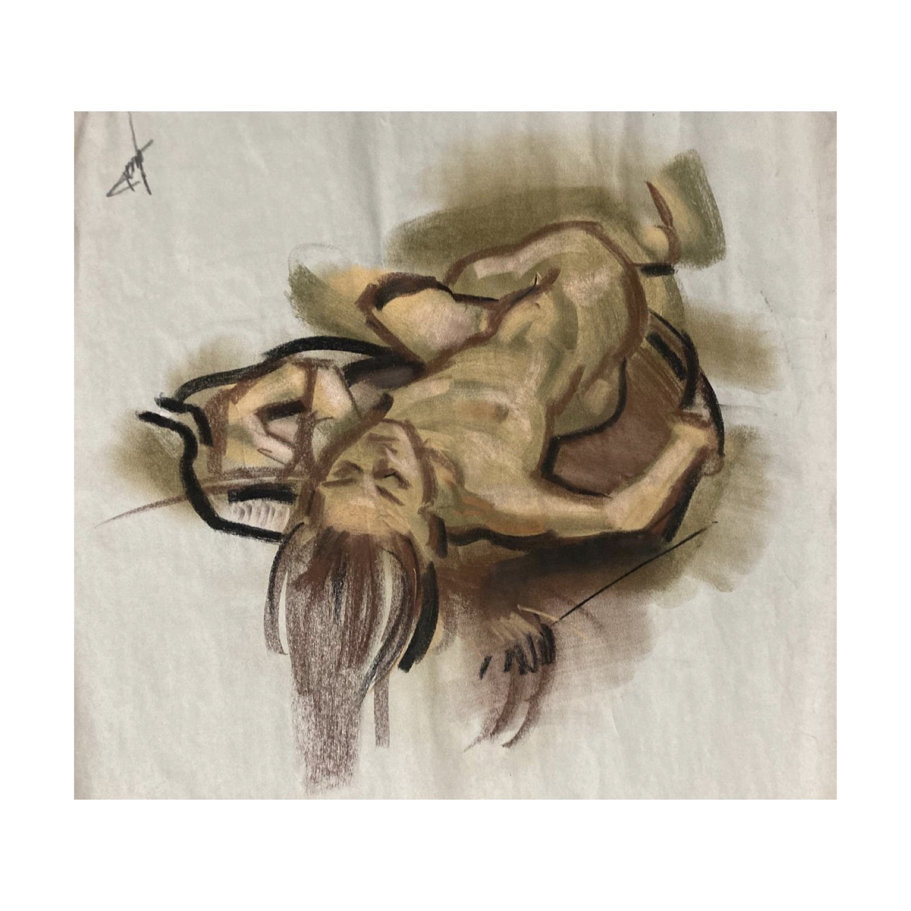 Modelo recostada - Deino López