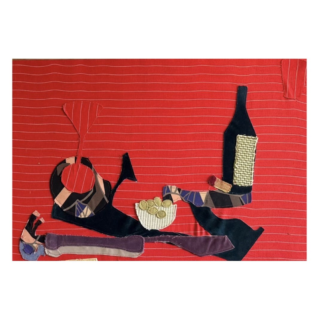 Bodegón con vino - Maria Portilla