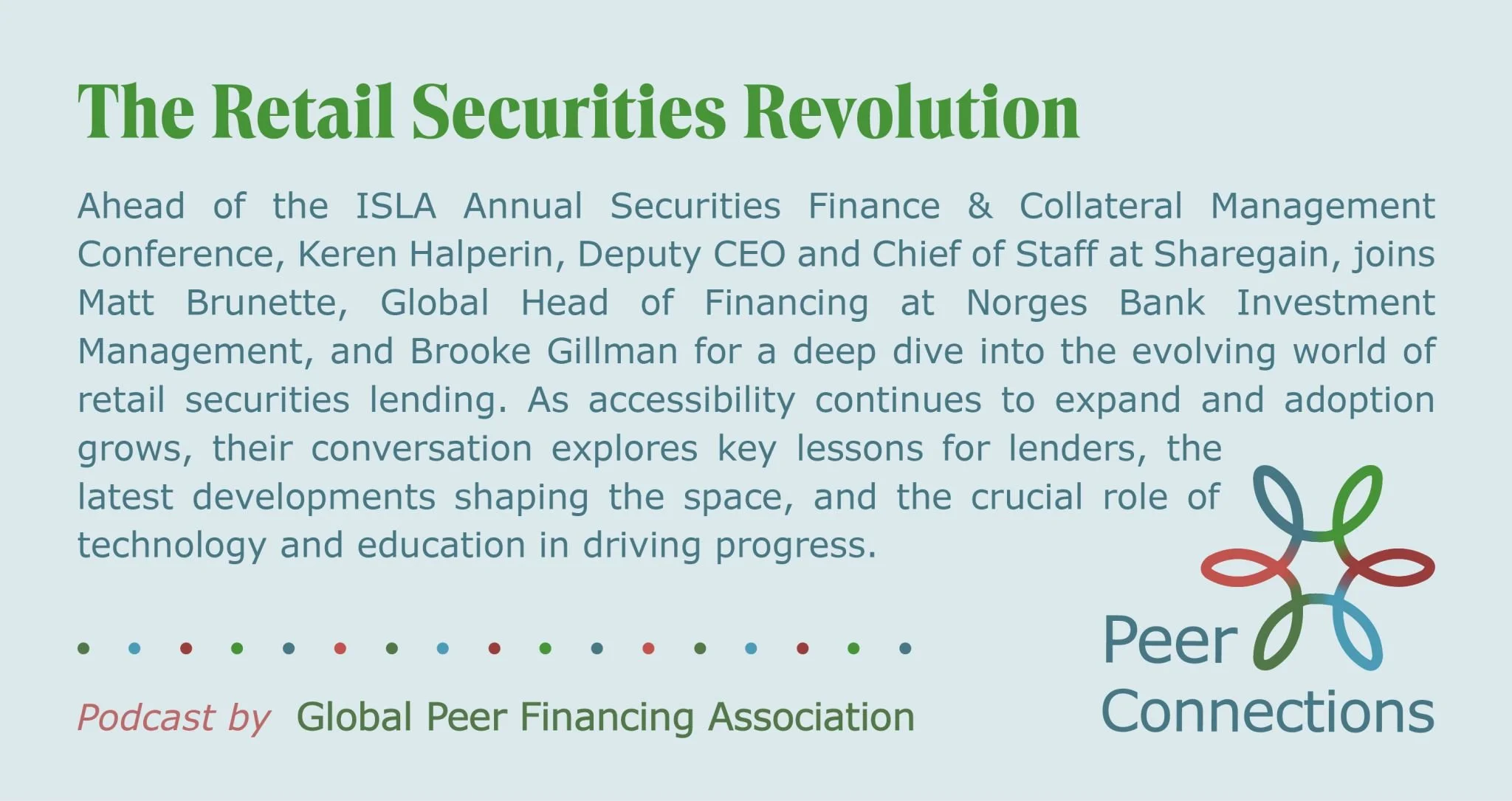 New Podcast Alert: The Retail Securities Revolution