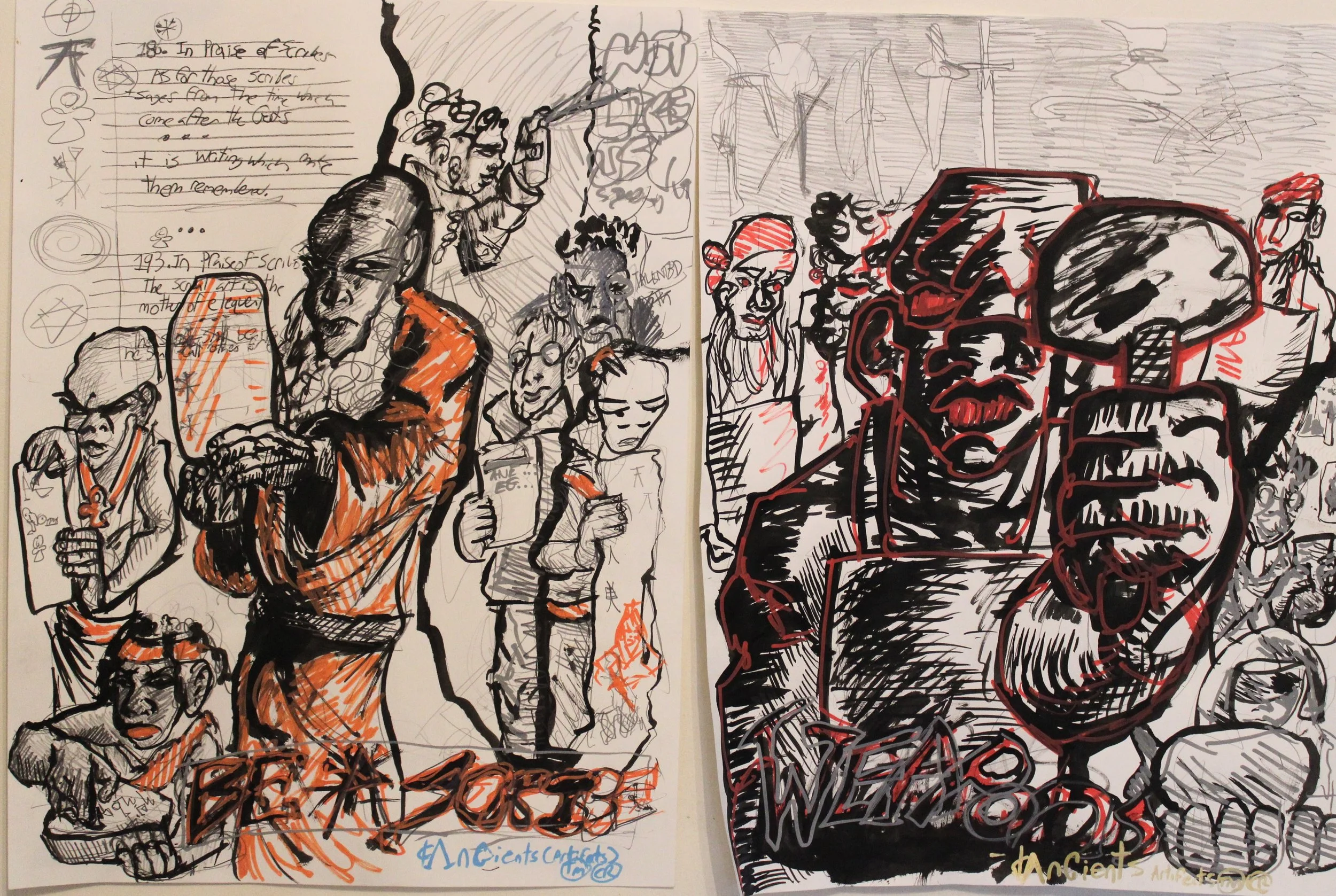 Be a scribe/ blacksmith