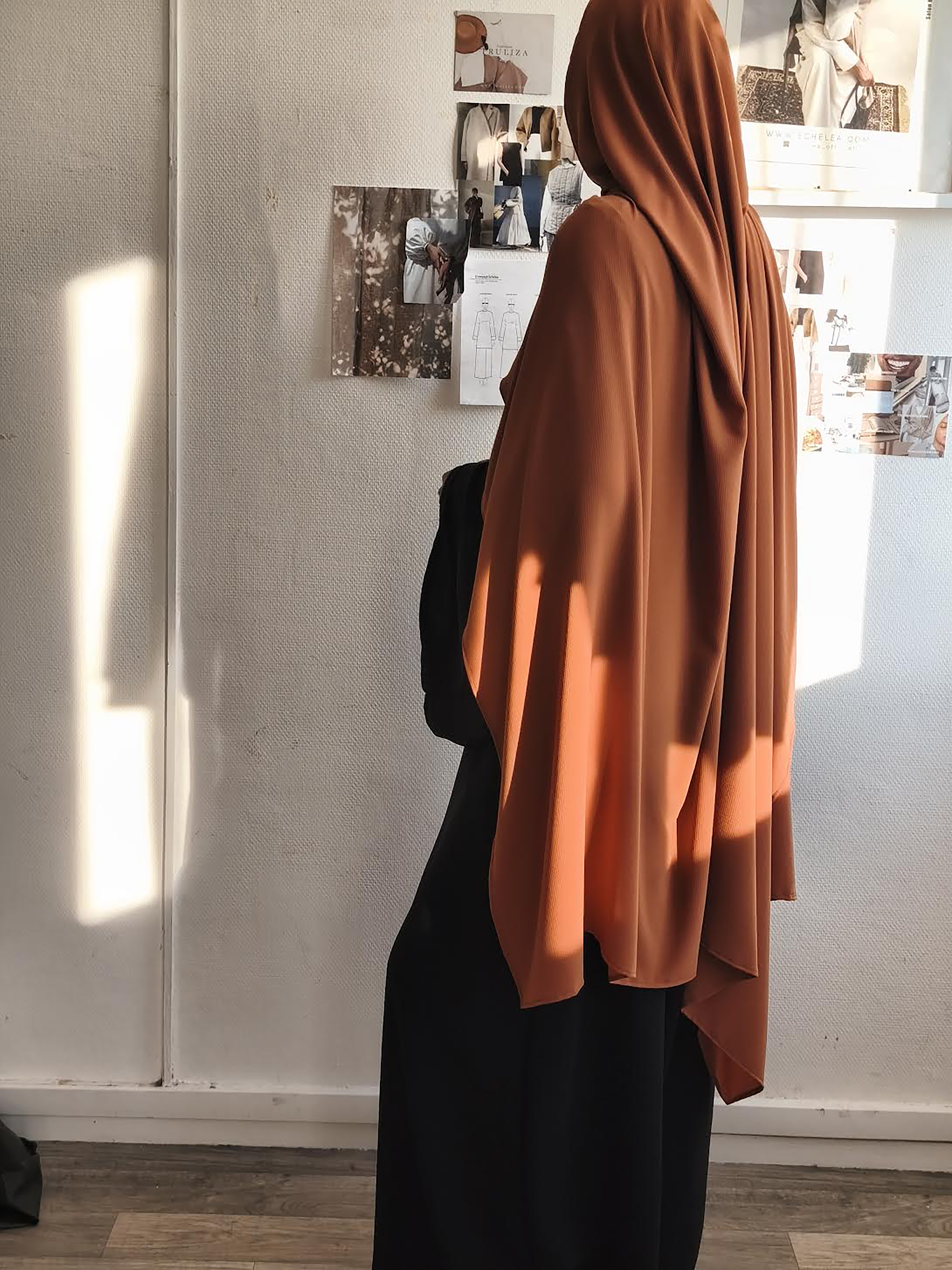 Khimar Maesha crêpe gaufré