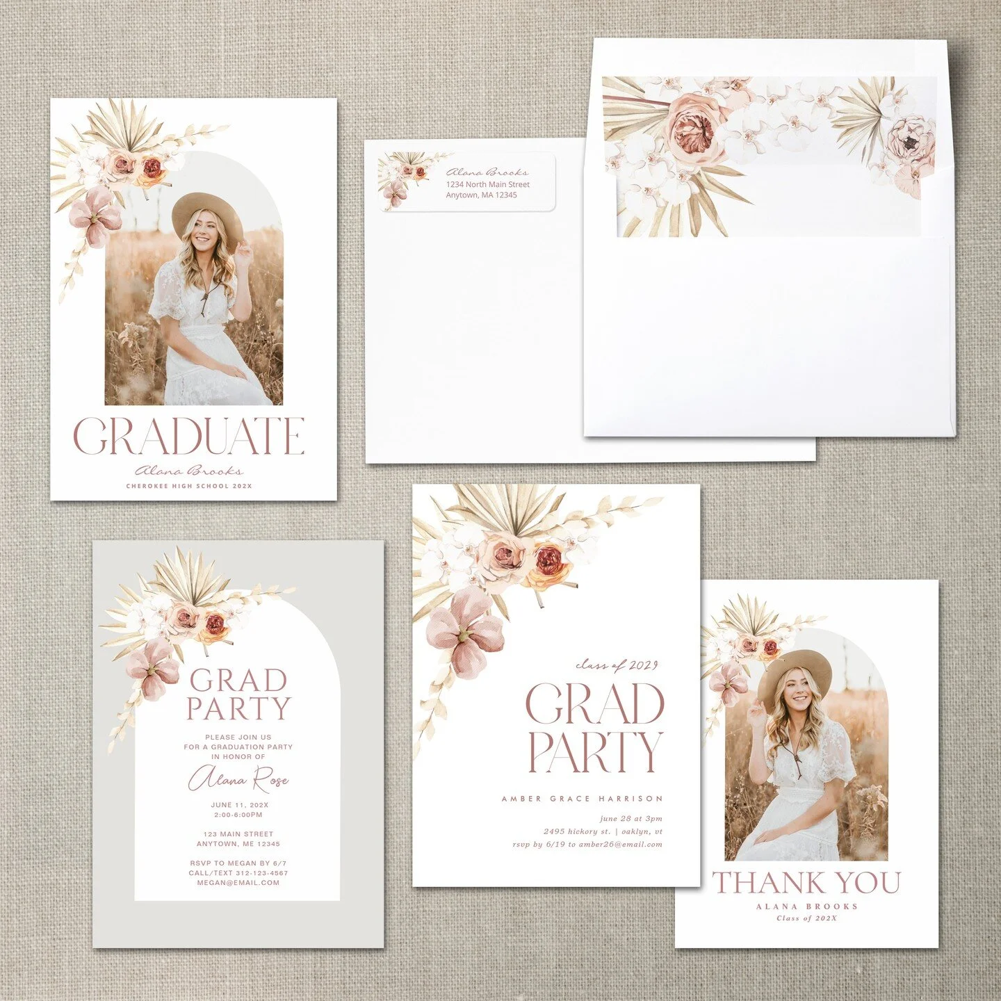 Elevate your graduation celebrations with my Elegant Boho Floral collection now available on Zazzle! 🎉 From stylish invitations to heartfelt thank you cards and chic envelope liners, make your graduation moments unforgettable. 🌟 Check out the colle