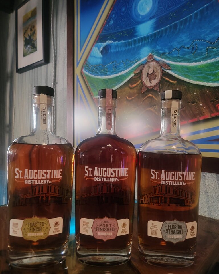 We love that St. Augustine Distillery Co. says they are The Spirit of Florida being in the oldest city in Florida!  We brought in some of their spirits to allow you to enjoy!  With their Bourbon line, we offer you 3 different Old Fashioned cocktails!