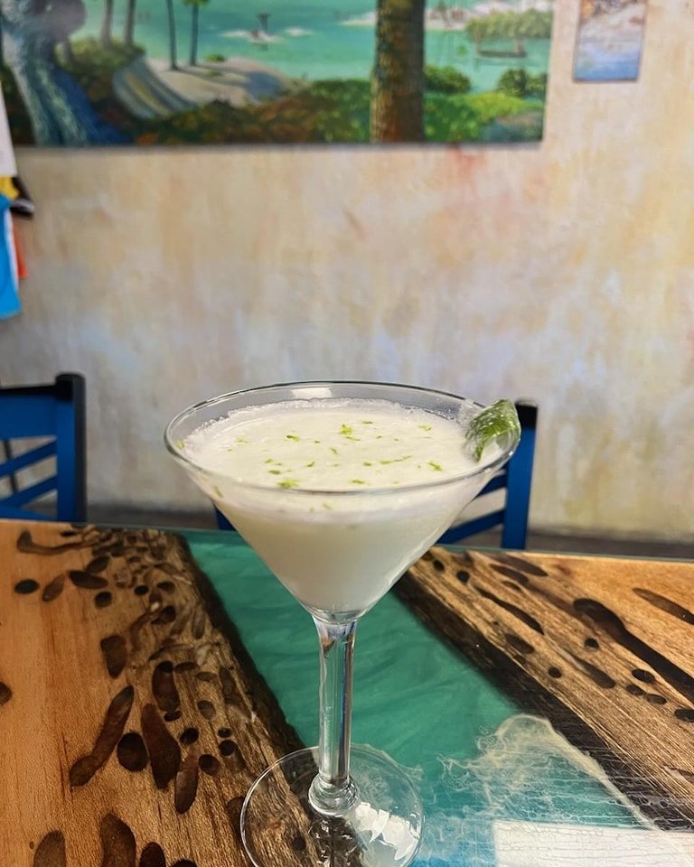 Introducing our Coco-Key Martini!  I hear it's delicious!  Let us know what you think!  Be sure to order one at your next visit!  See you soon! 🐢💚🌴🥥🍋 #thetinyturtle #coconut #keylime #martini
