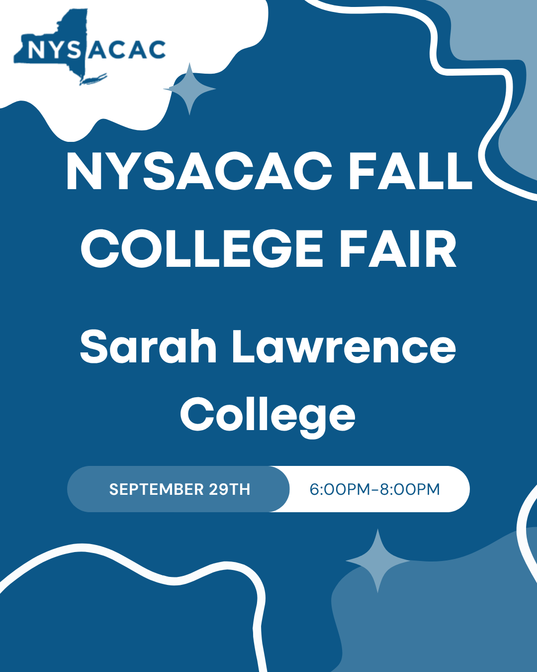  NYSACAC Fall 2026 College Fairs