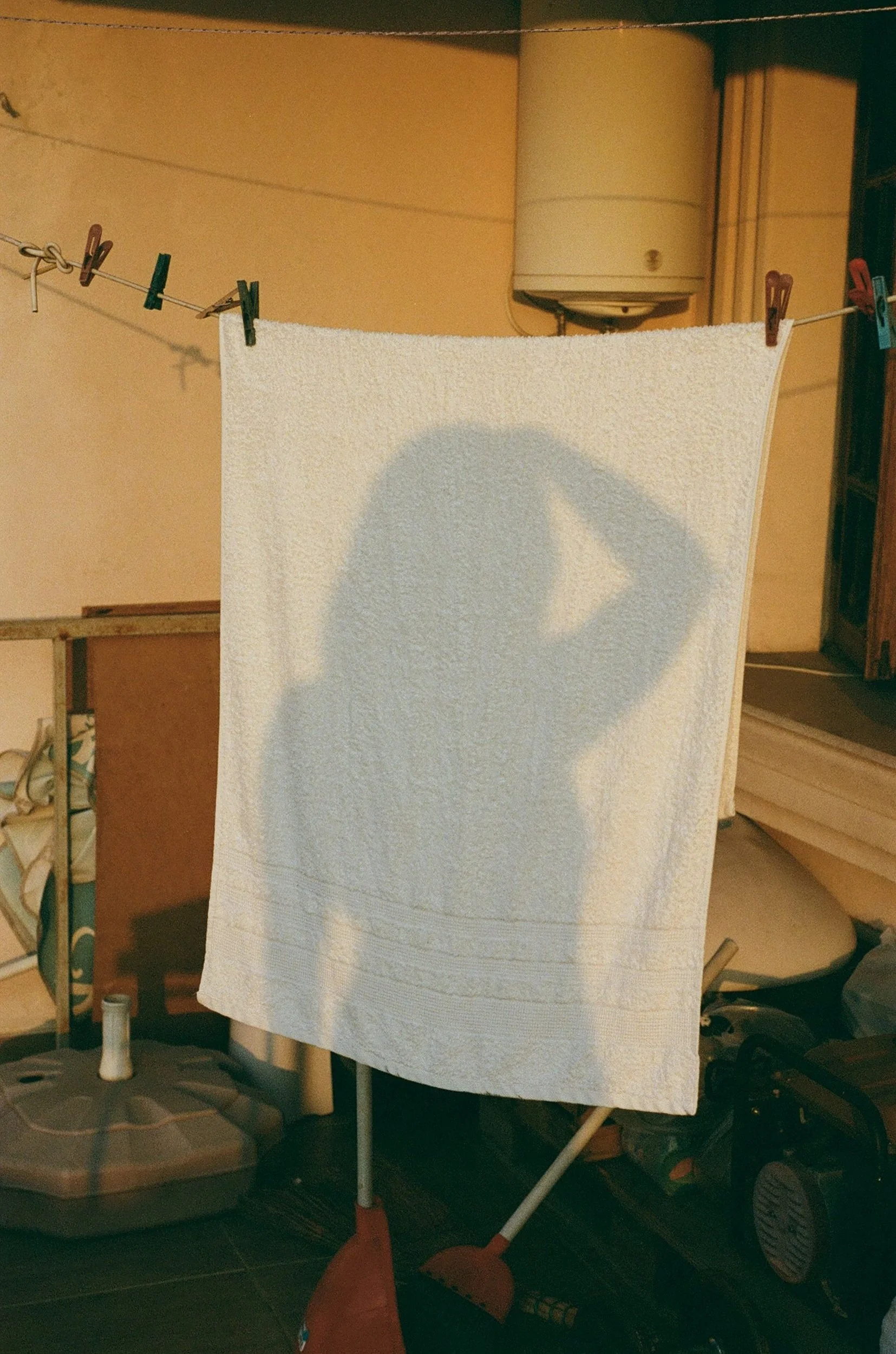 Self-Portrait in Batumi Sunset