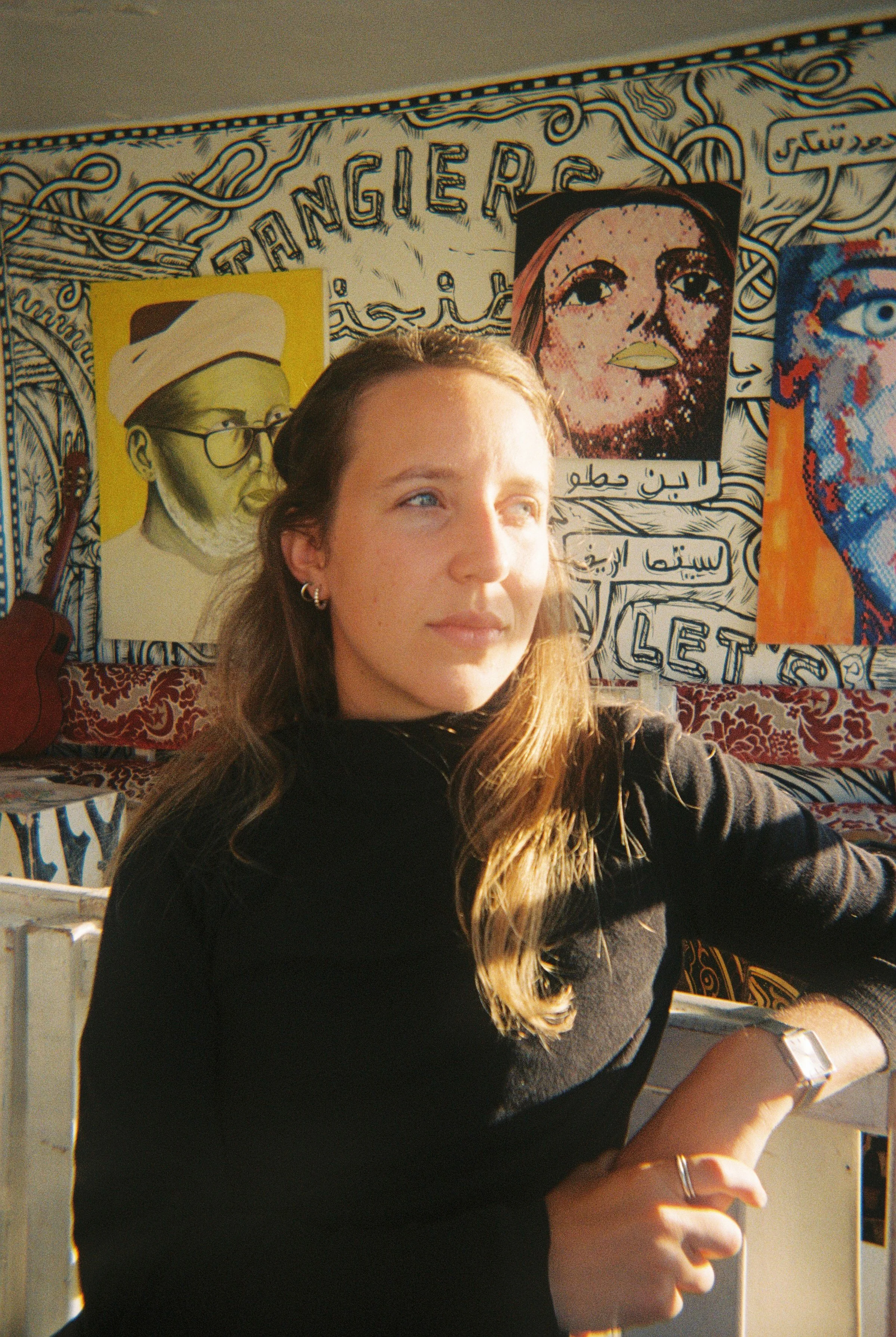 My darling Salome, to me she looks so powerful in the photo, like she could go anywhere (and she will).