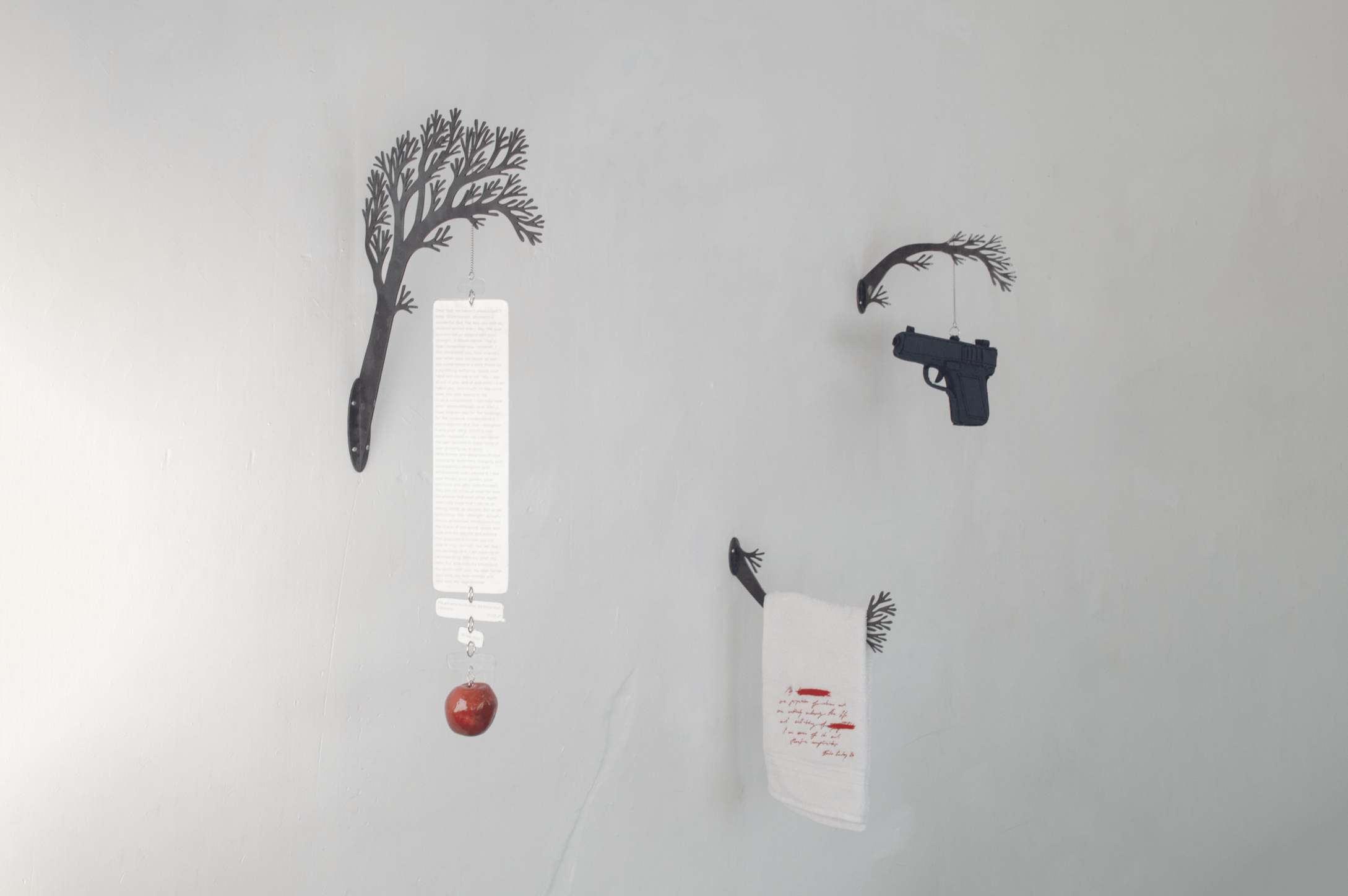 Repeat by Severin Hallauer is a trilogy of sculptures exploring the intergenerational transmission of trauma, violence, and inherited patterns of behavior. Moving from personal memory to family history and finally to collective responsibility, the se