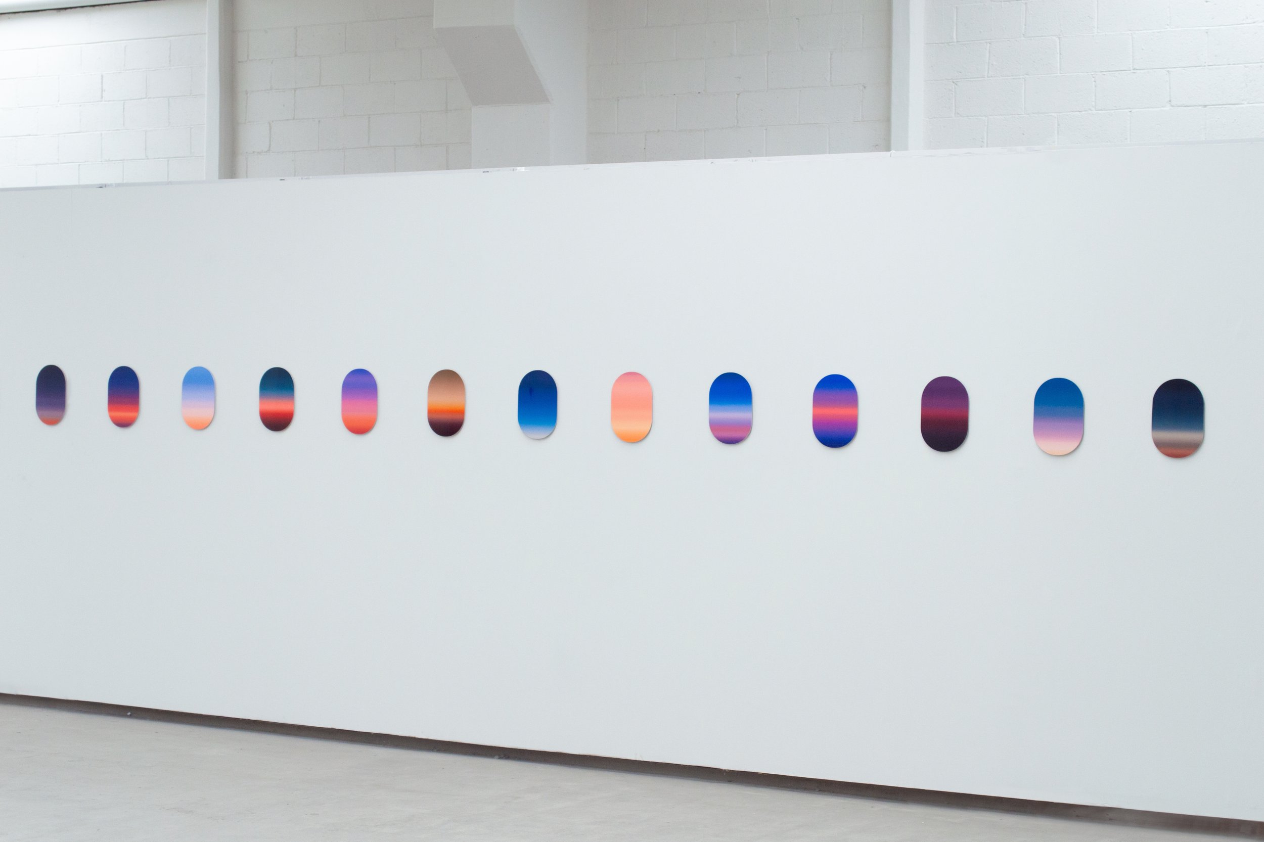 LONG HAUL (I only cry on...) - Severin Hallauer - exhibition view solo art show