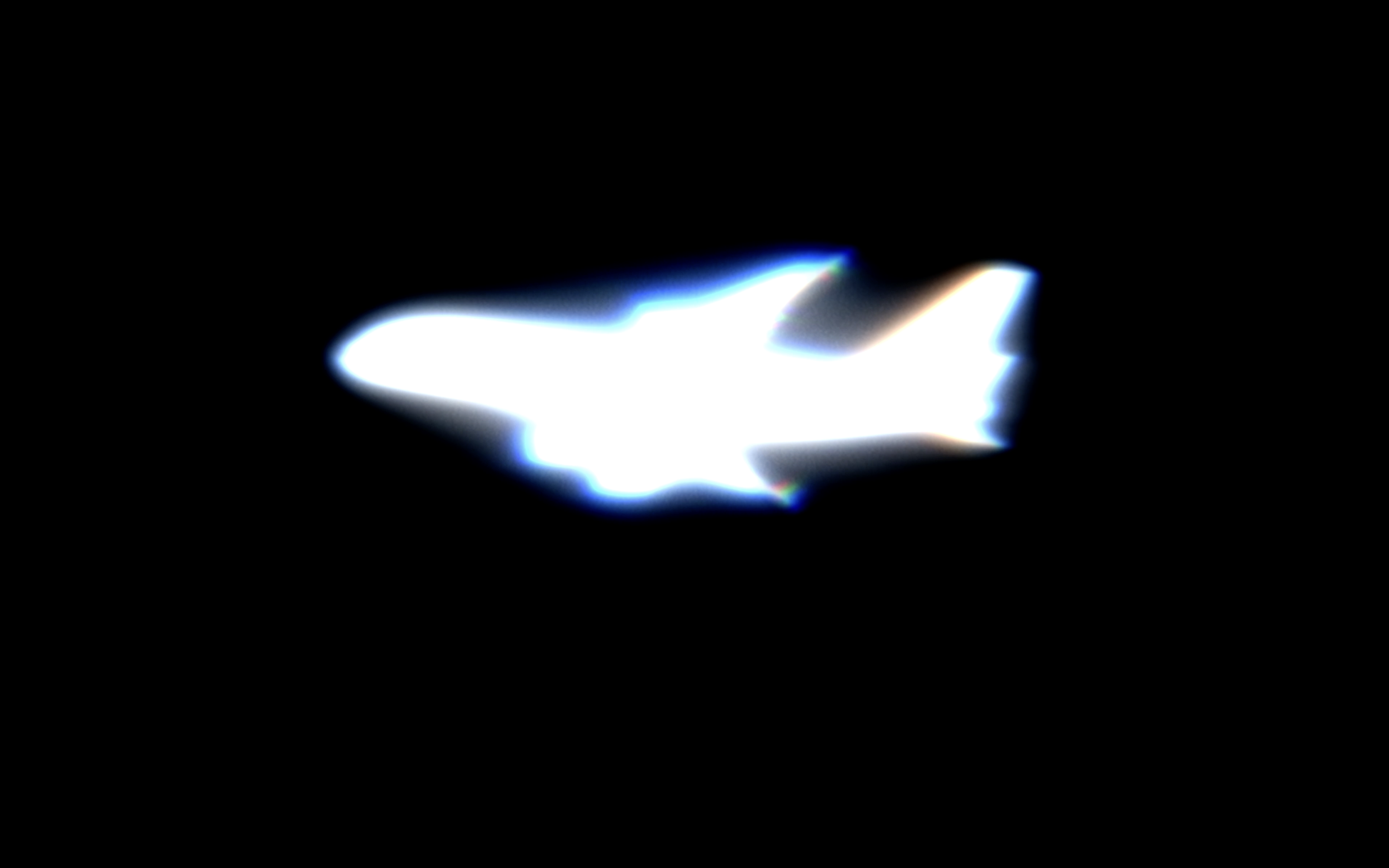 NEW SKIES, 2025
Severin Hallauer
video loop, 3:50 min

As a heron lifts off to leave behind the places that begin to grow cold, striving to survive, it turns into an airplane — a parallel departure, timeless and eternal, both bodies drawn toward new 