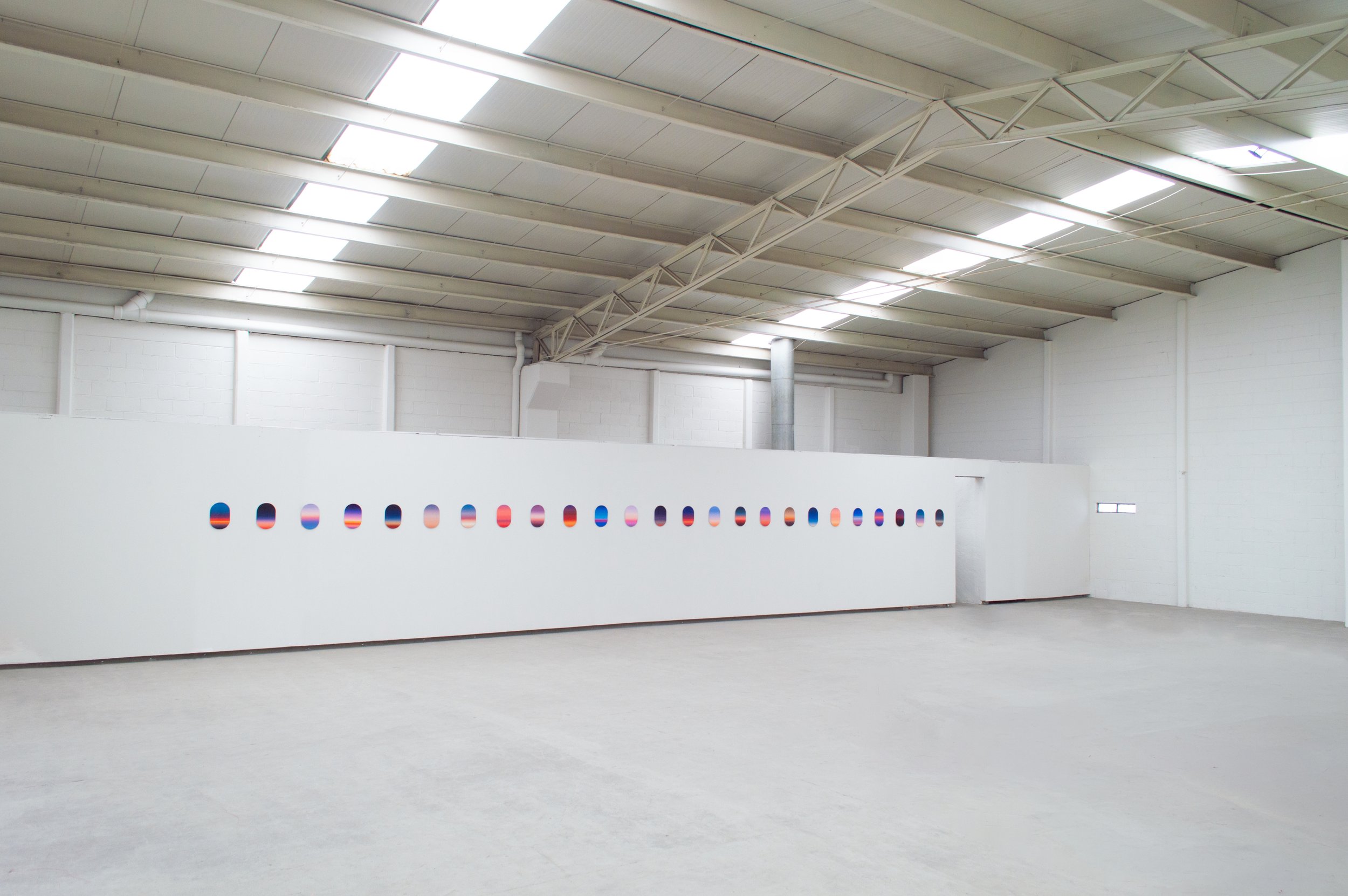 LONG HAUL (I only cry on...) - Severin Hallauer - exhibition view solo art show