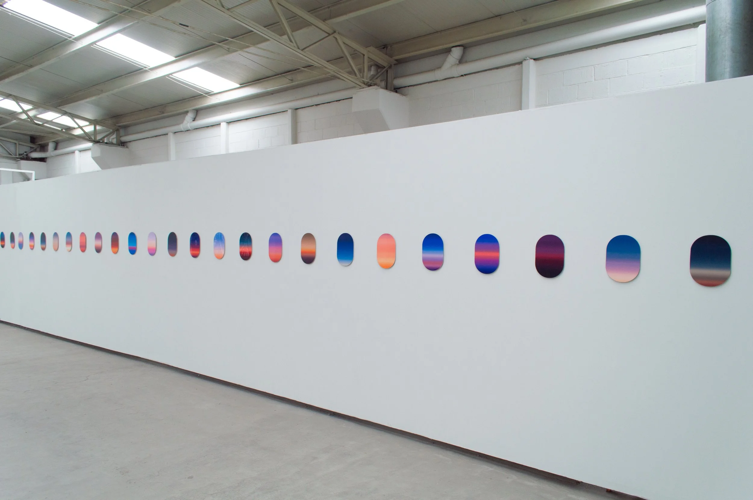 LONG HAUL (I only cry on...) - Severin Hallauer - exhibition view solo art show