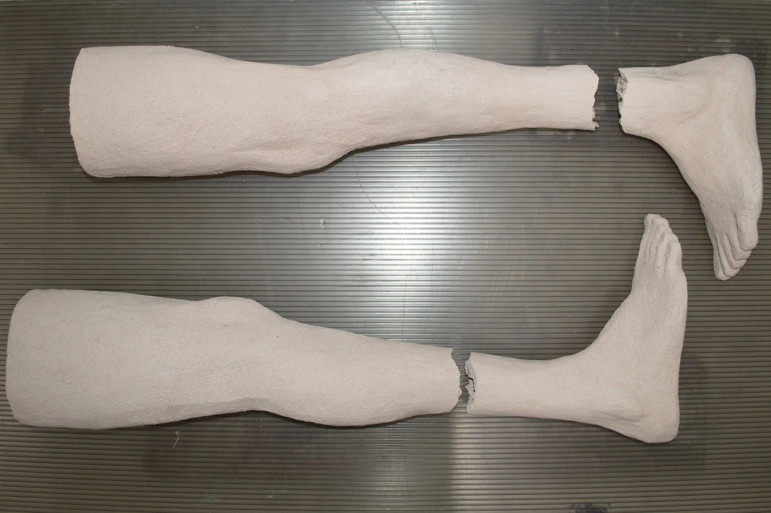 Installation view by Severin Hallauer, open studio during Art Week CDMX, Obrera, Mexico City, 2026.