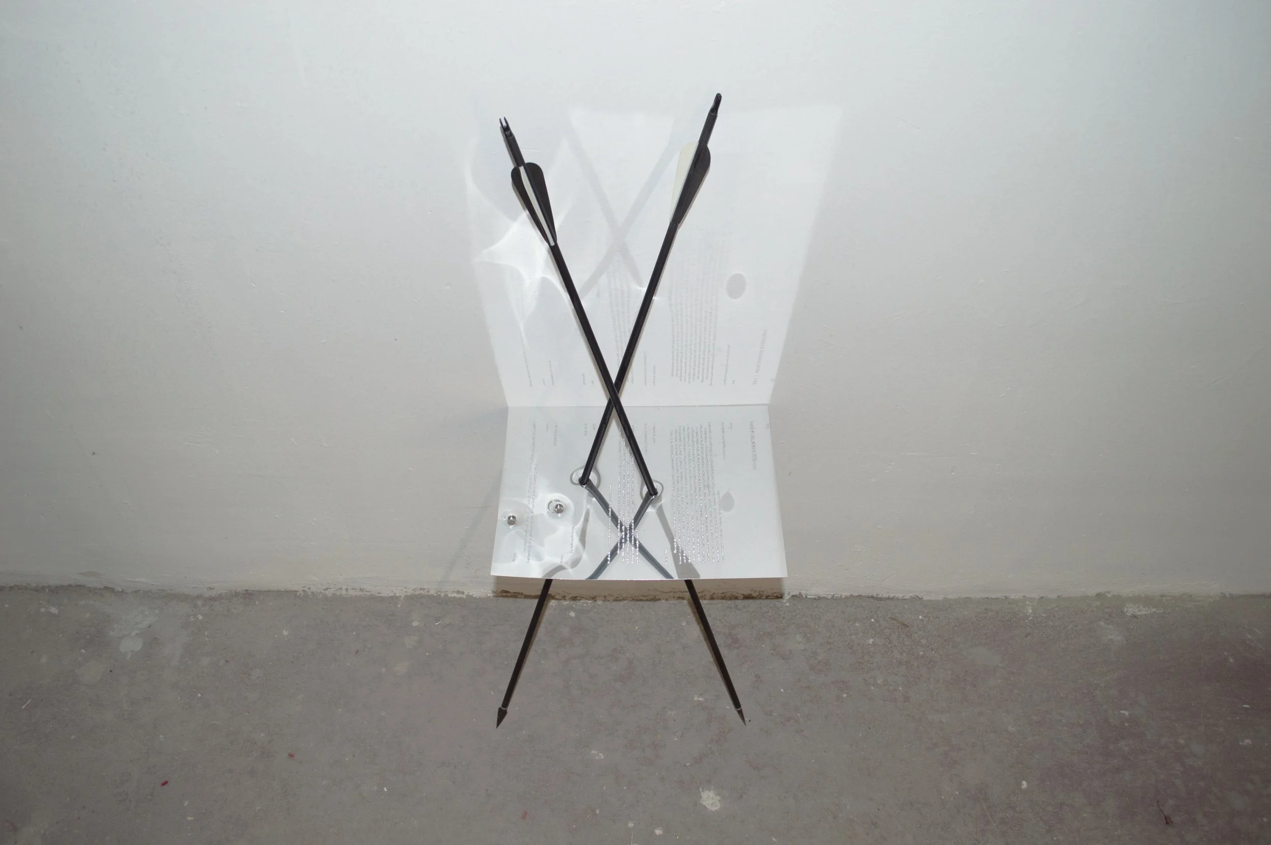 Installation view by Severin Hallauer from the open studio during Art Week CDMX, Obrera, Mexico City, 2026.