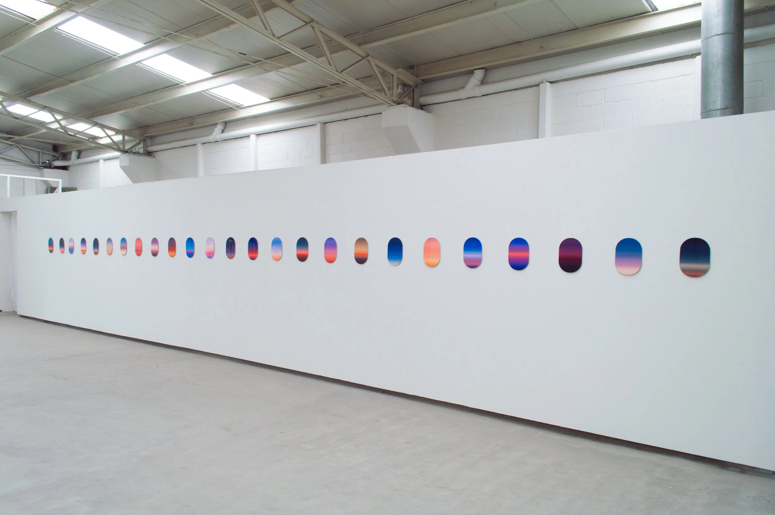 LONG HAUL (I only cry on...) - Severin Hallauer - exhibition view solo art show