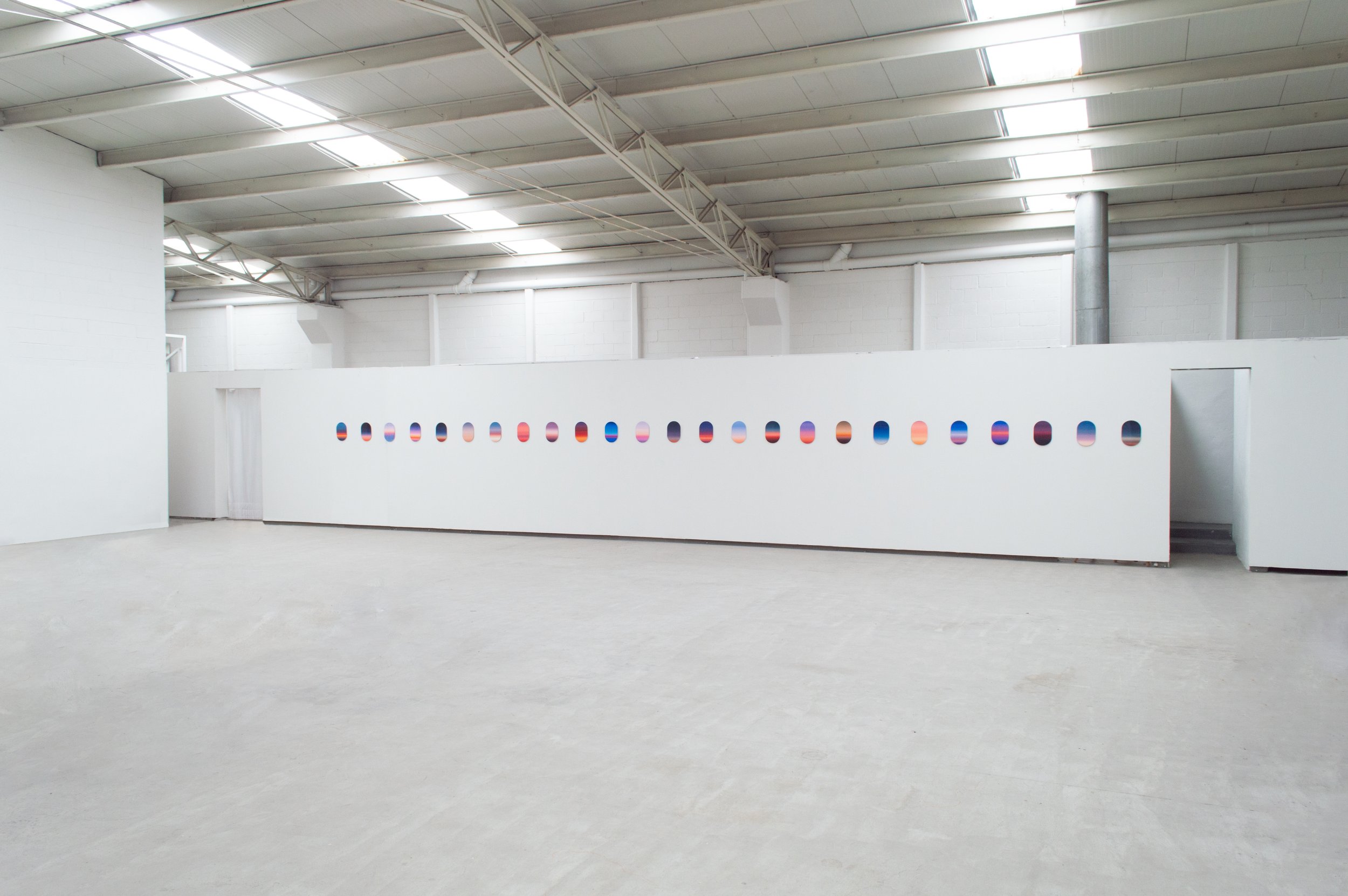 LONG HAUL (I only cry on...) - Severin Hallauer - exhibition view solo art show