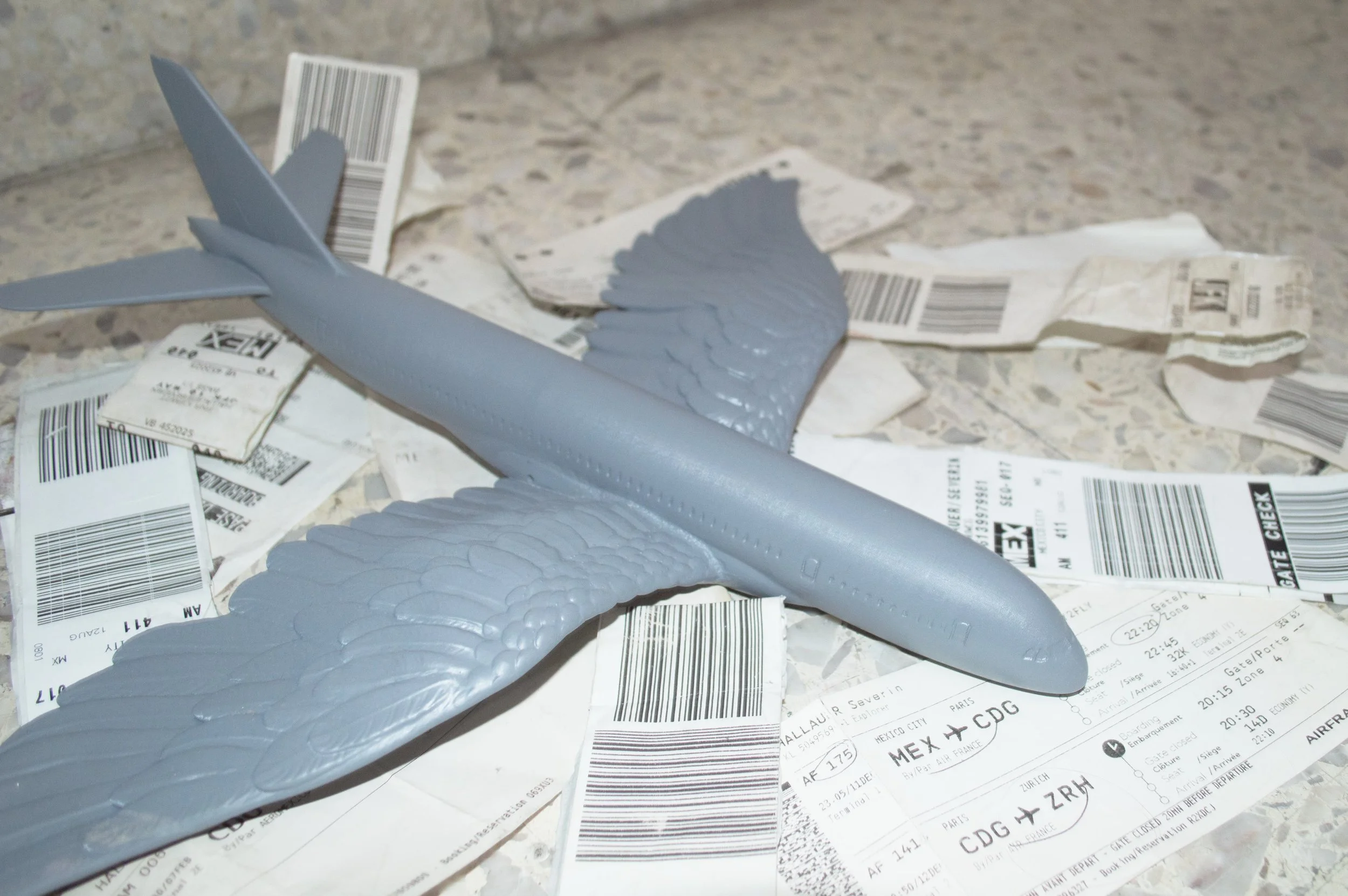 Installation view by Severin Hallauer, open studio during Art Week CDMX, Obrera, Mexico City, 2026.