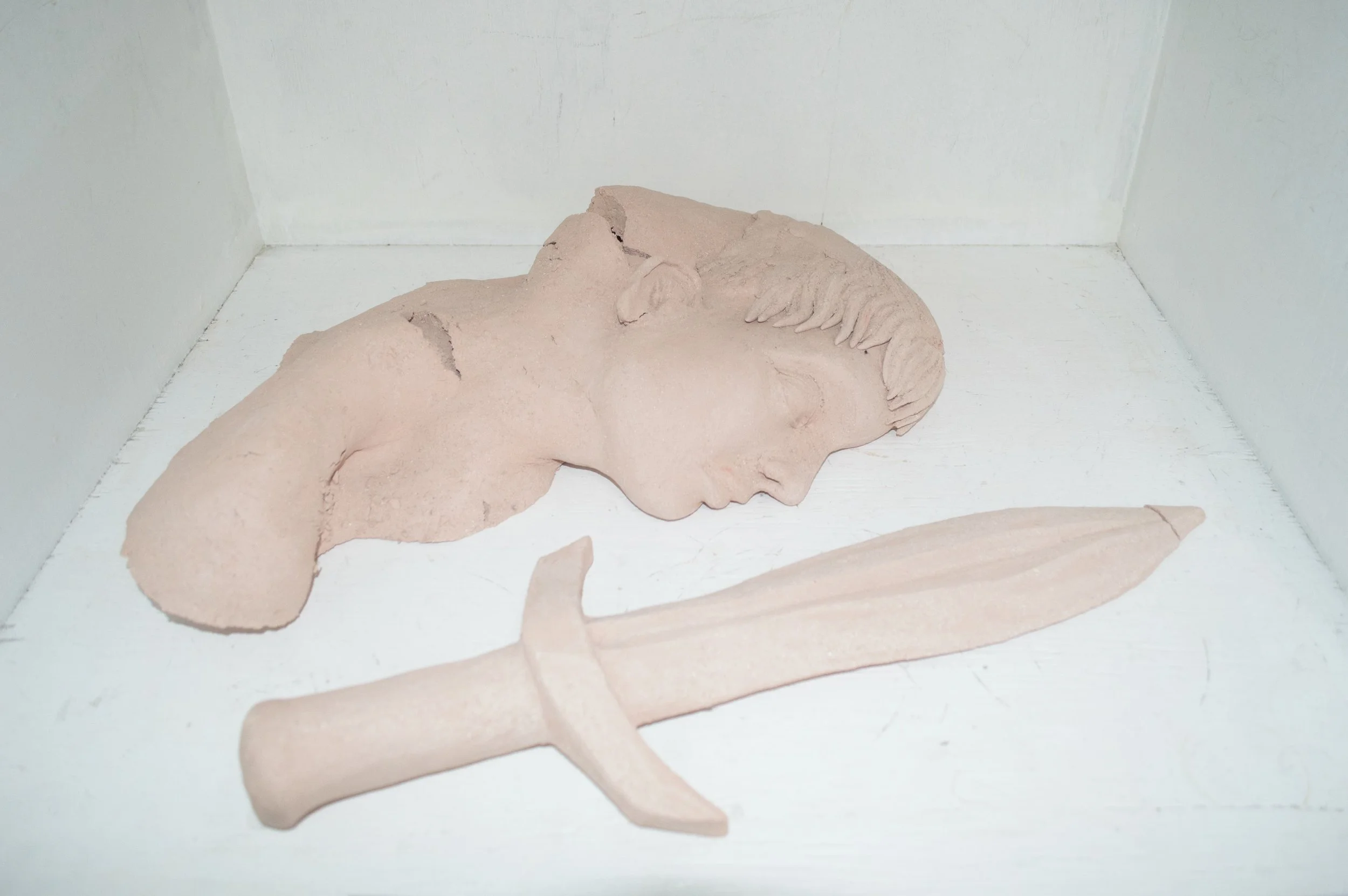 Installation view by Severin Hallauer, open studio during Art Week CDMX, Obrera, Mexico City, 2026.