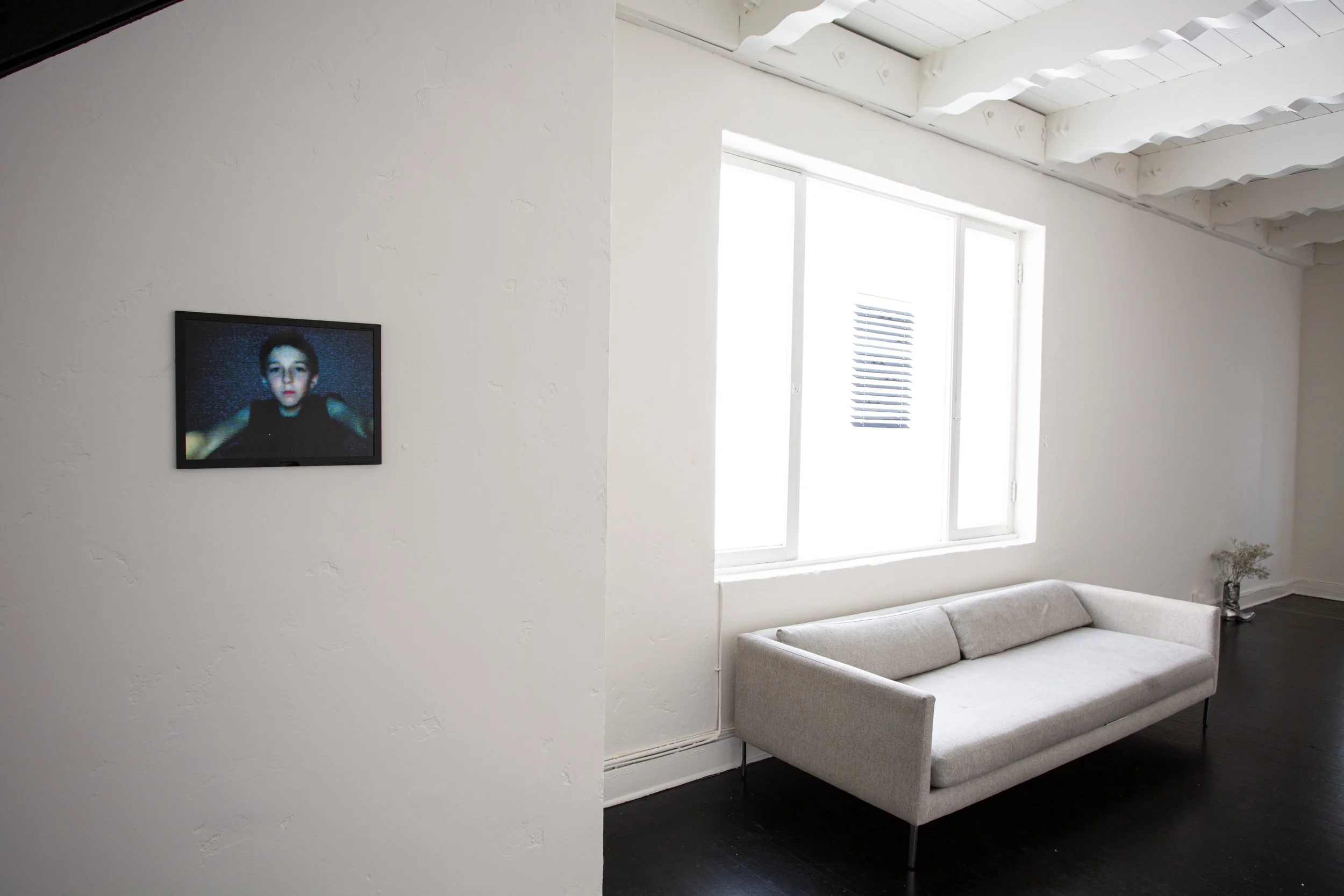 Severin Hallauer, New Skies, 2026, solo exhibition at Induction Gallery, Granada Buildings, Los Angeles, California. Contemporary art installation exploring migration, visibility, belonging, heritage, emancipation, and displacement.