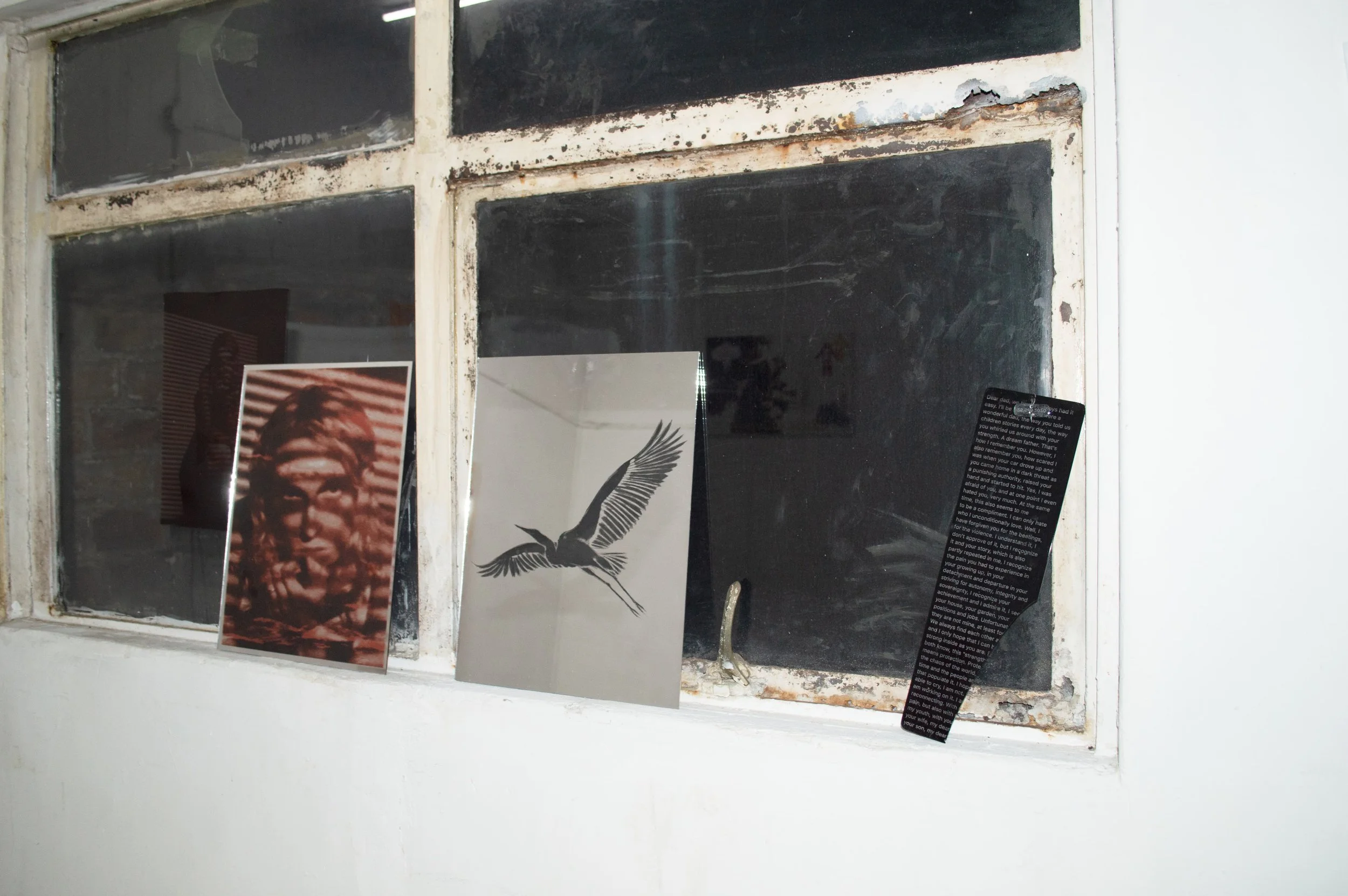 Installation view by Severin Hallauer, open studio during Art Week CDMX, Obrera, Mexico City, 2026.