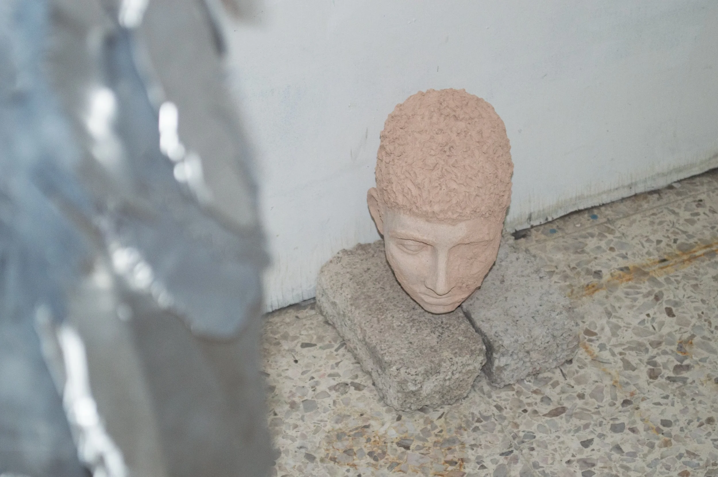 Installation view by Severin Hallauer, open studio during Art Week CDMX, Obrera, Mexico City, 2026.