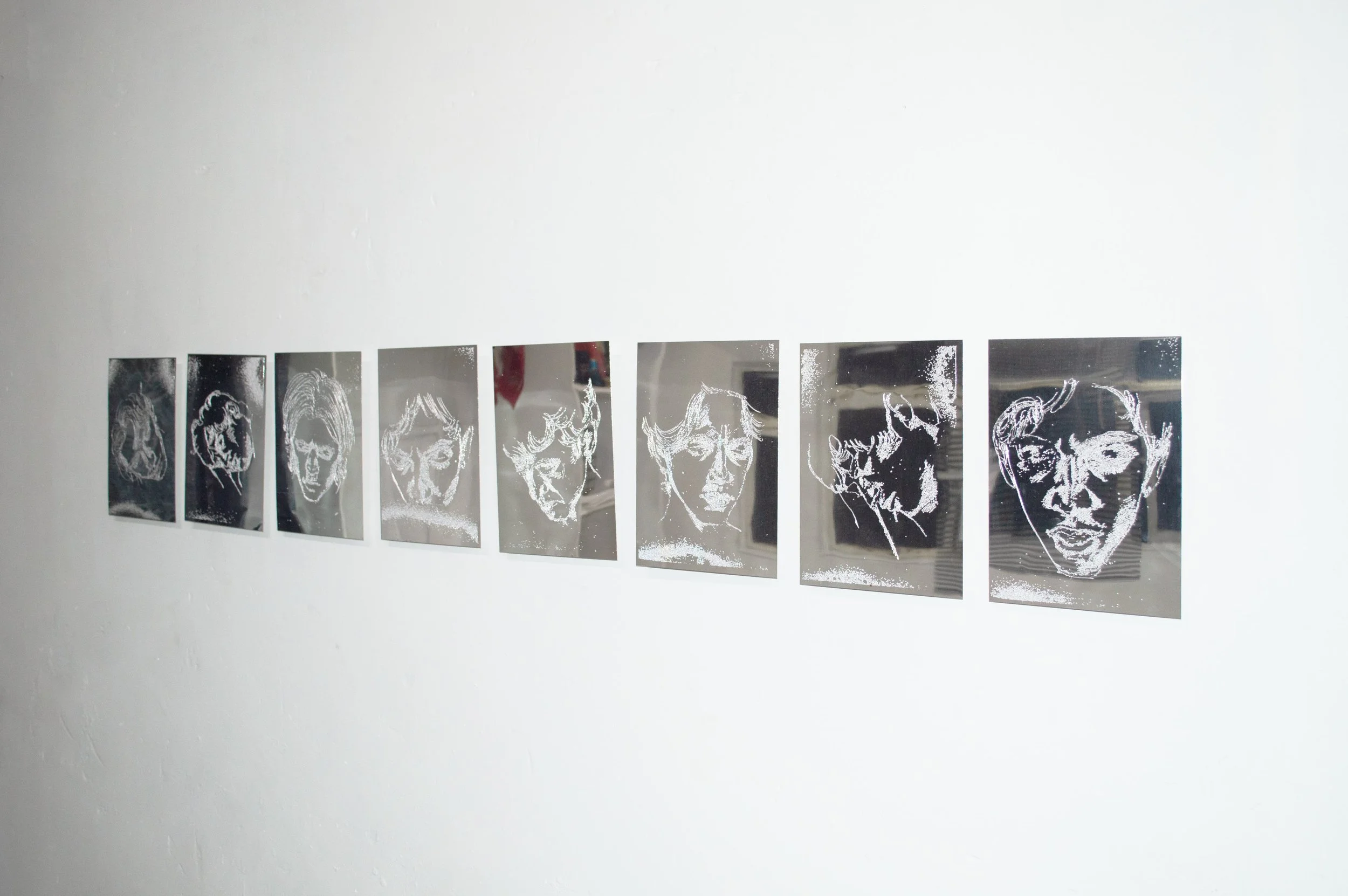 Installation view by Severin Hallauer from the open studio during Art Week CDMX, Obrera, Mexico City, 2026.