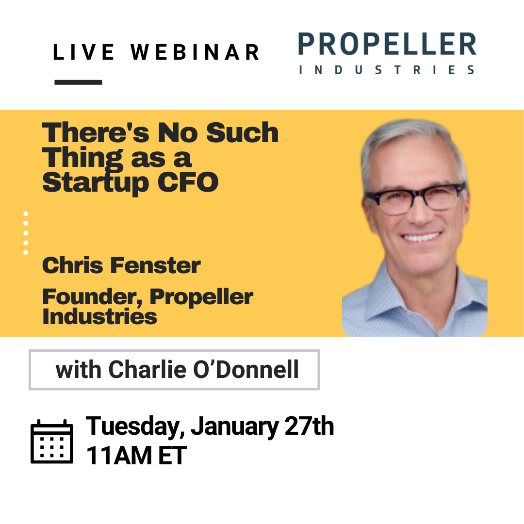 Webinar: There's No Such Thing as a Startup CFO