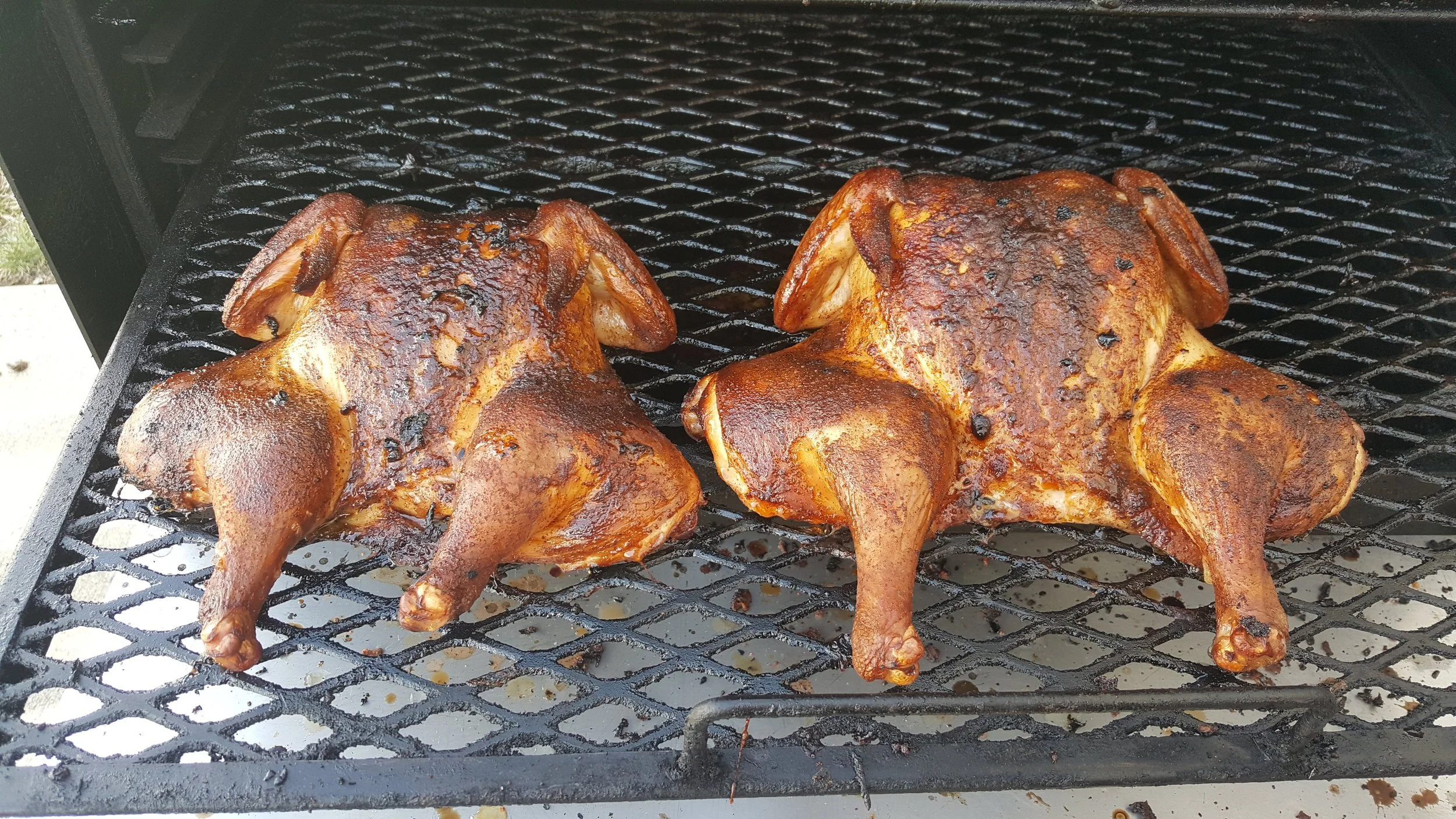 Chicken - Whole on Smoker 2.jpg