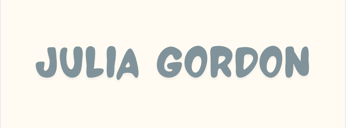 JULIA GORDON