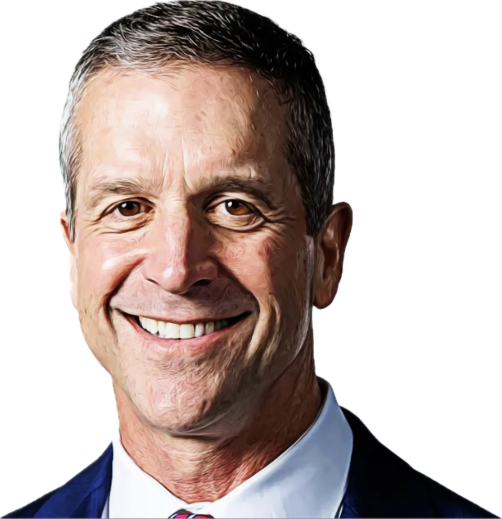 New York Giants head coach John Harbaugh