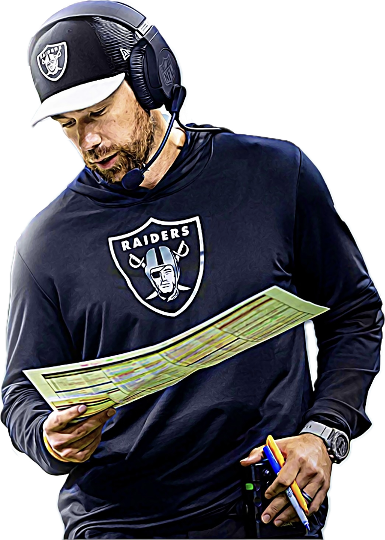 Las Vegas head coach Klint Kubiak