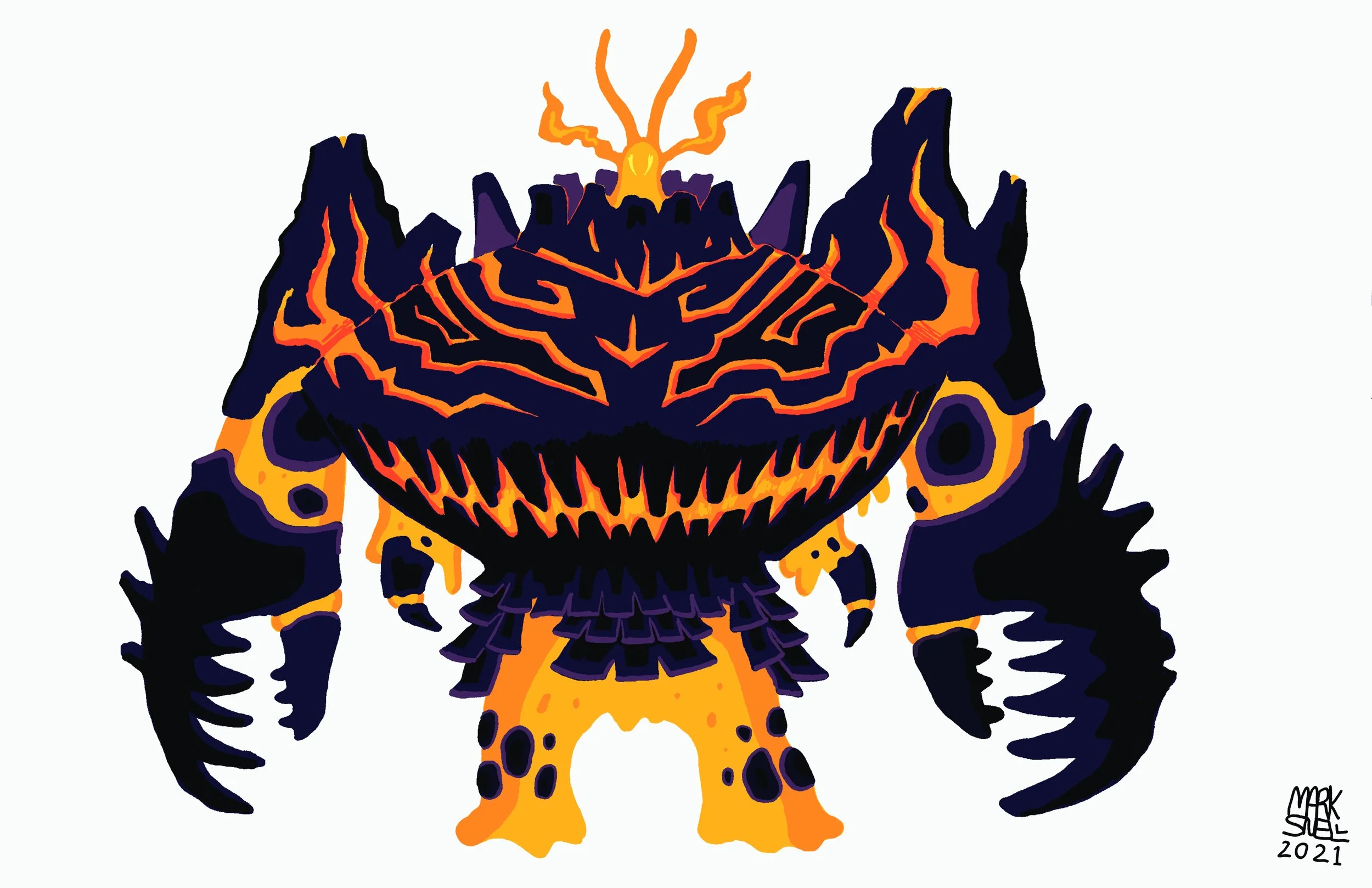 Magma God singal.jpg
