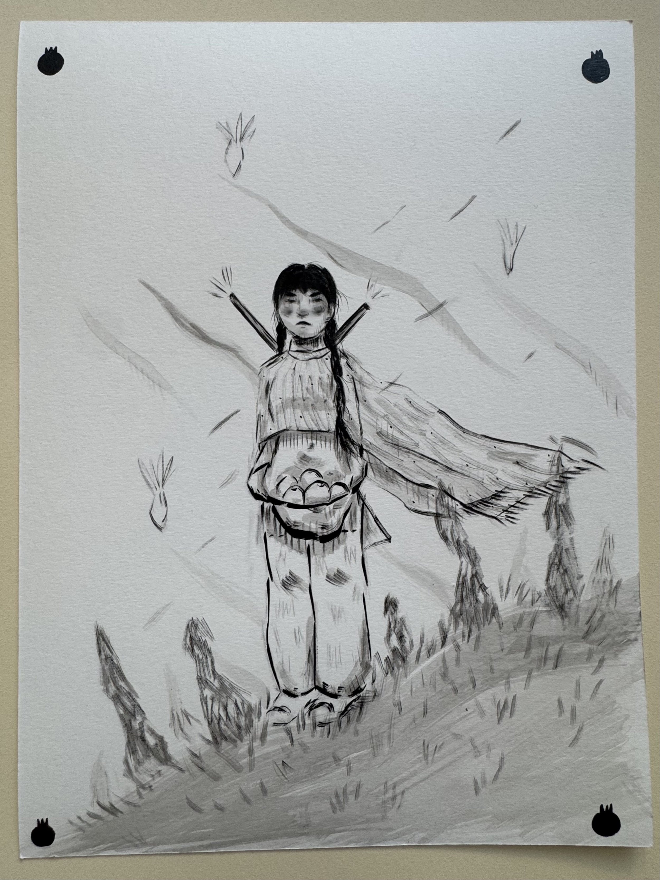 Harvest, 12 x 9 inches